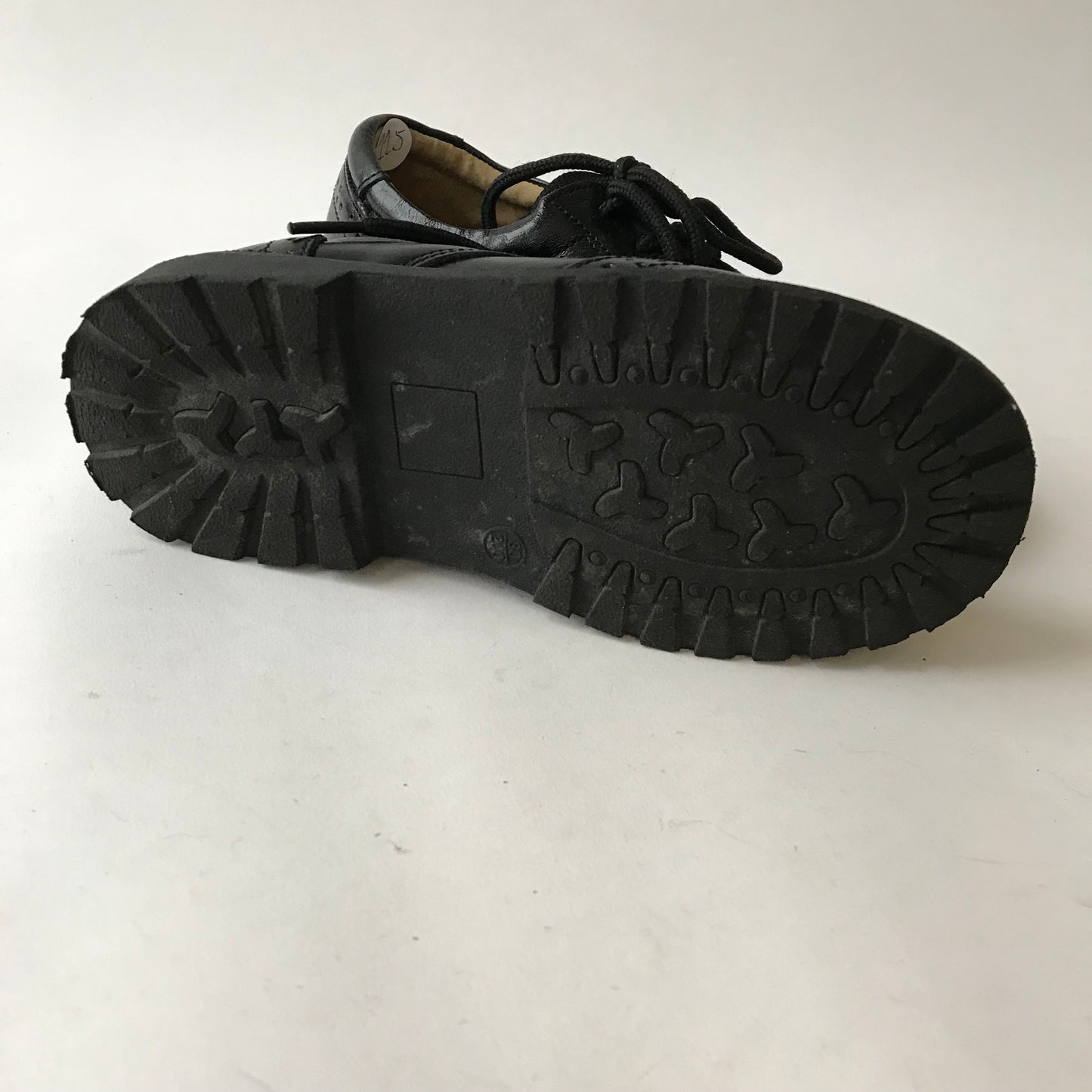 Memeda Black Brogue Shoes Shoe Size 11.5 (jr)