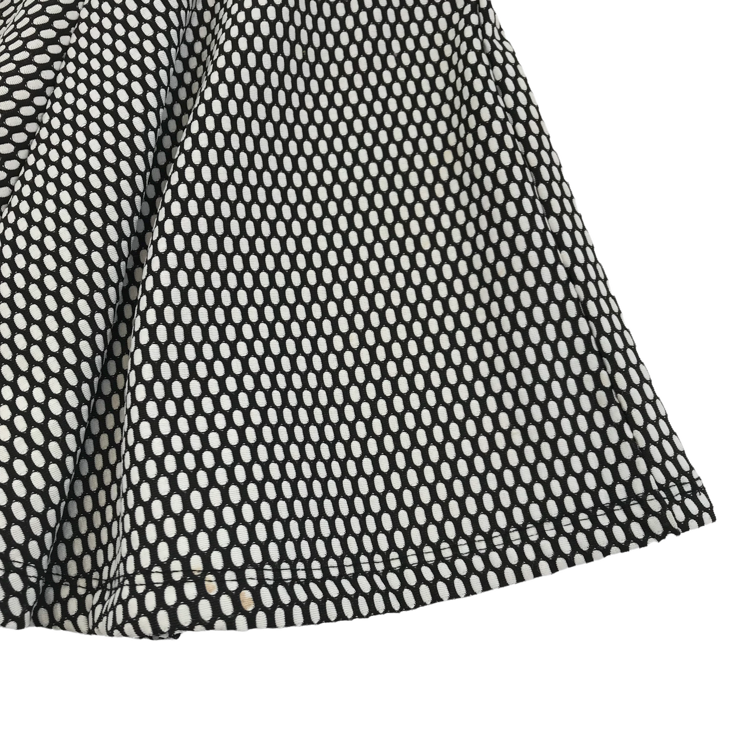 YD Black and White Pattern Jersey Skirt Age 6