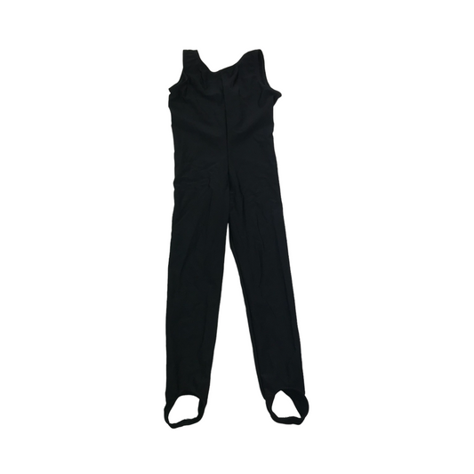 Roch Valley Black Sleeveless Unitard Age 5-6