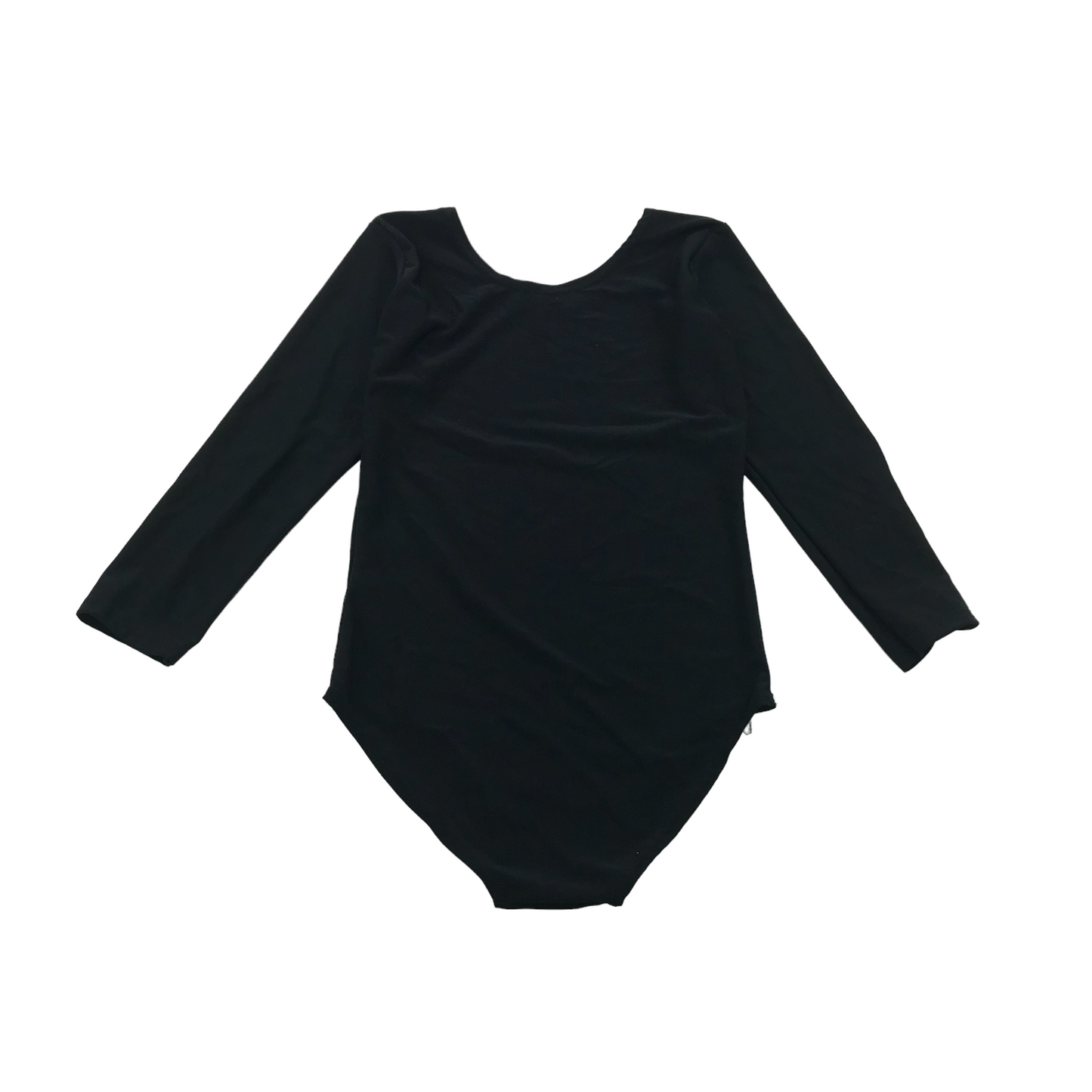Black Plain Leotard
