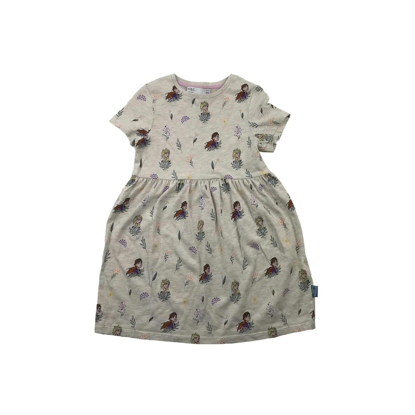 Summer T-shirt Dress Bundle Light Colours Age 5