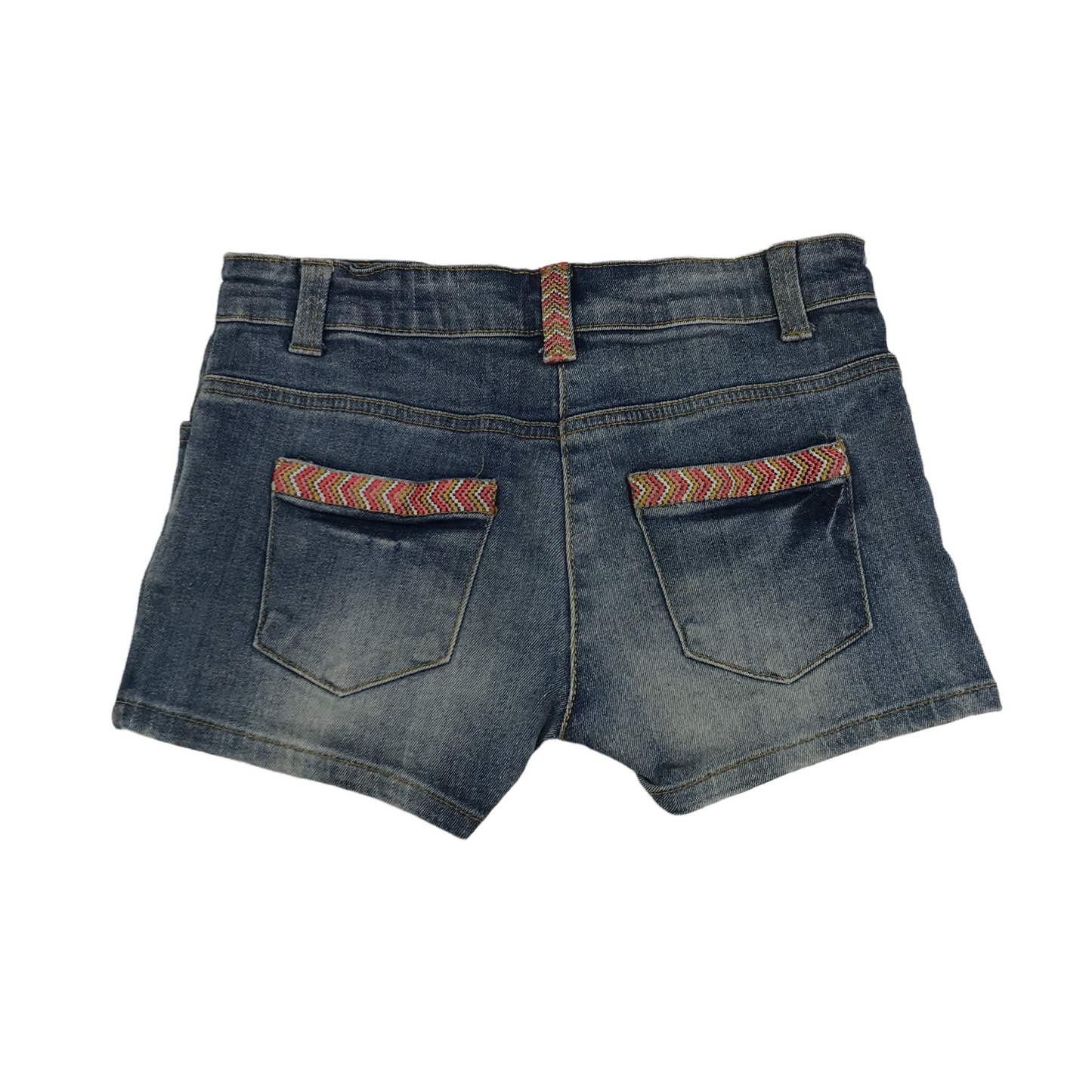 Nutmeg Embroidery Denim Shorts Age 10