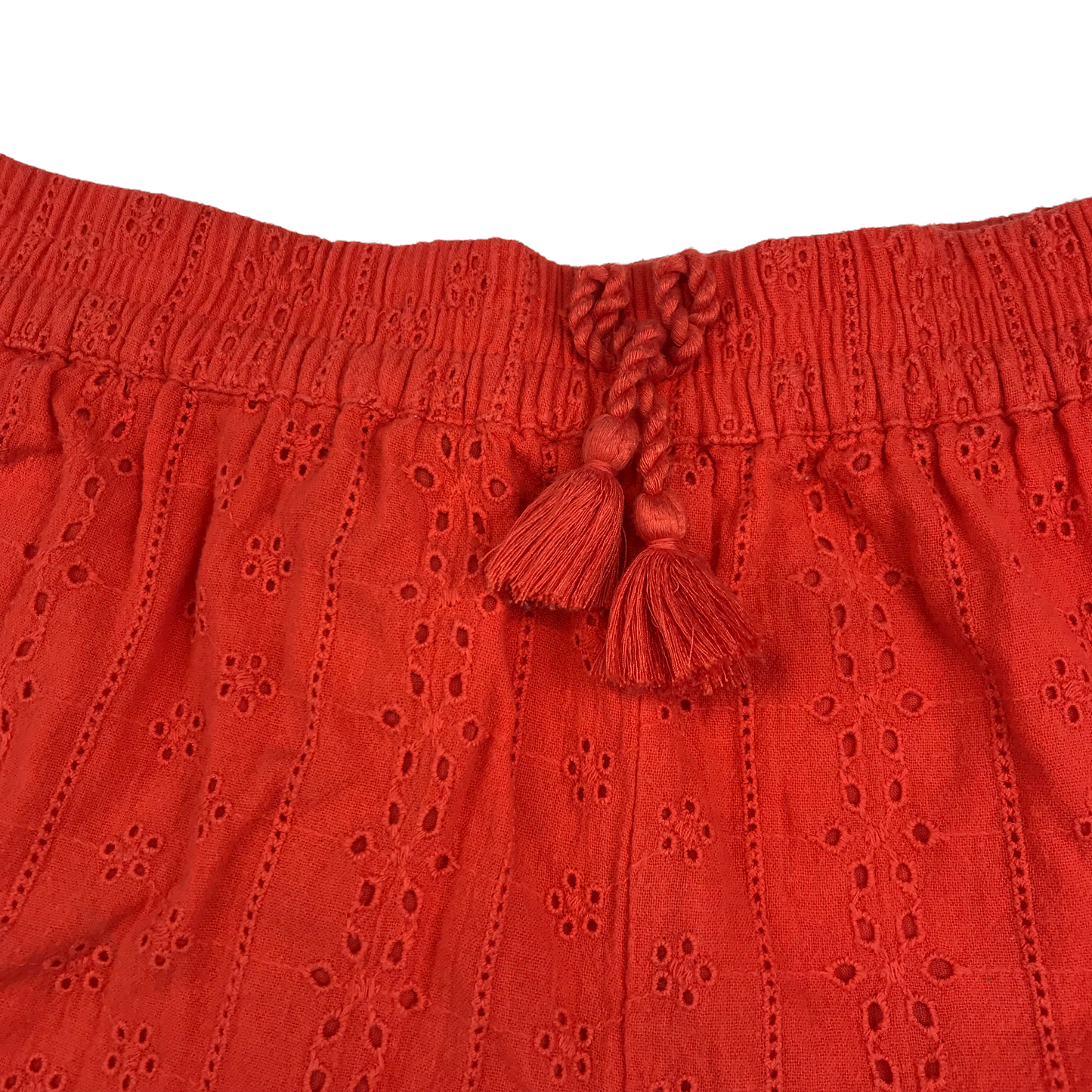 Tu Red Embroidery Detail Shorts Age 11