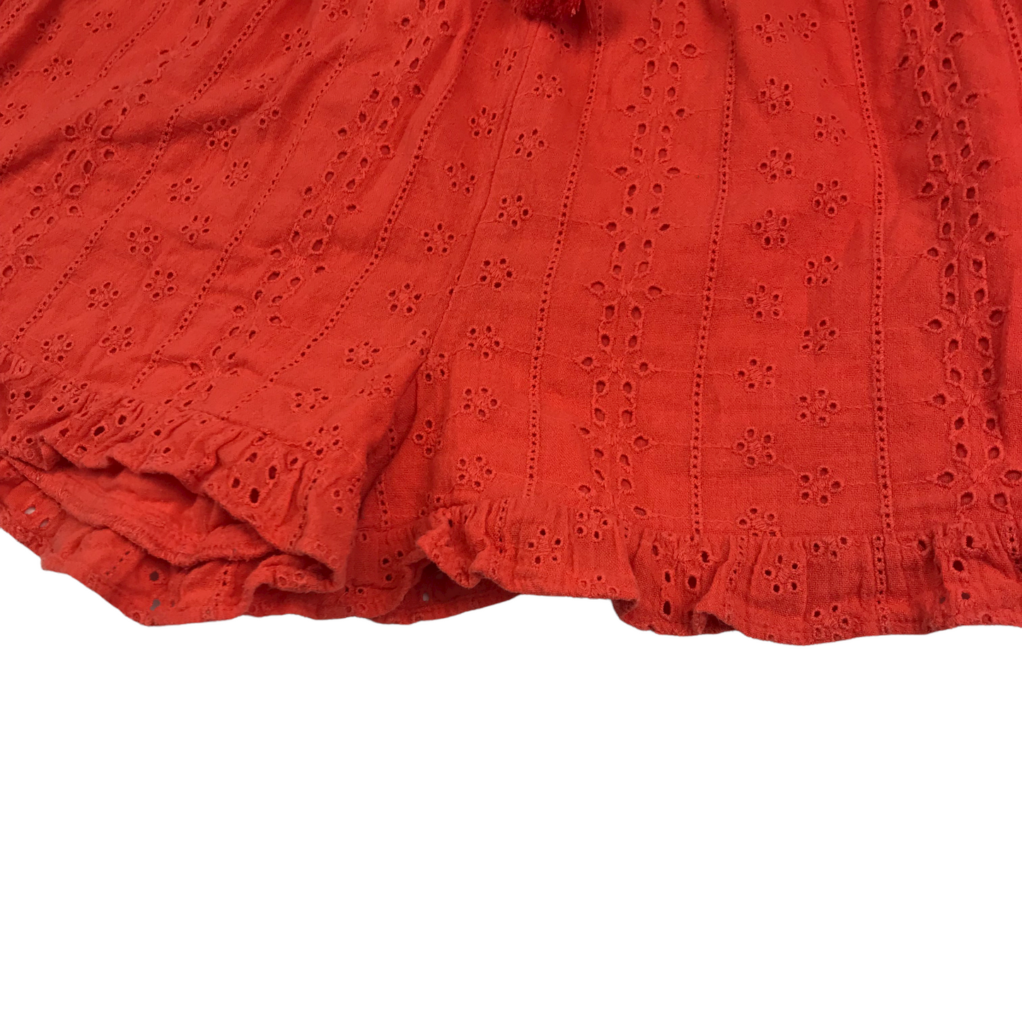 Tu Red Embroidery Detail Shorts Age 11