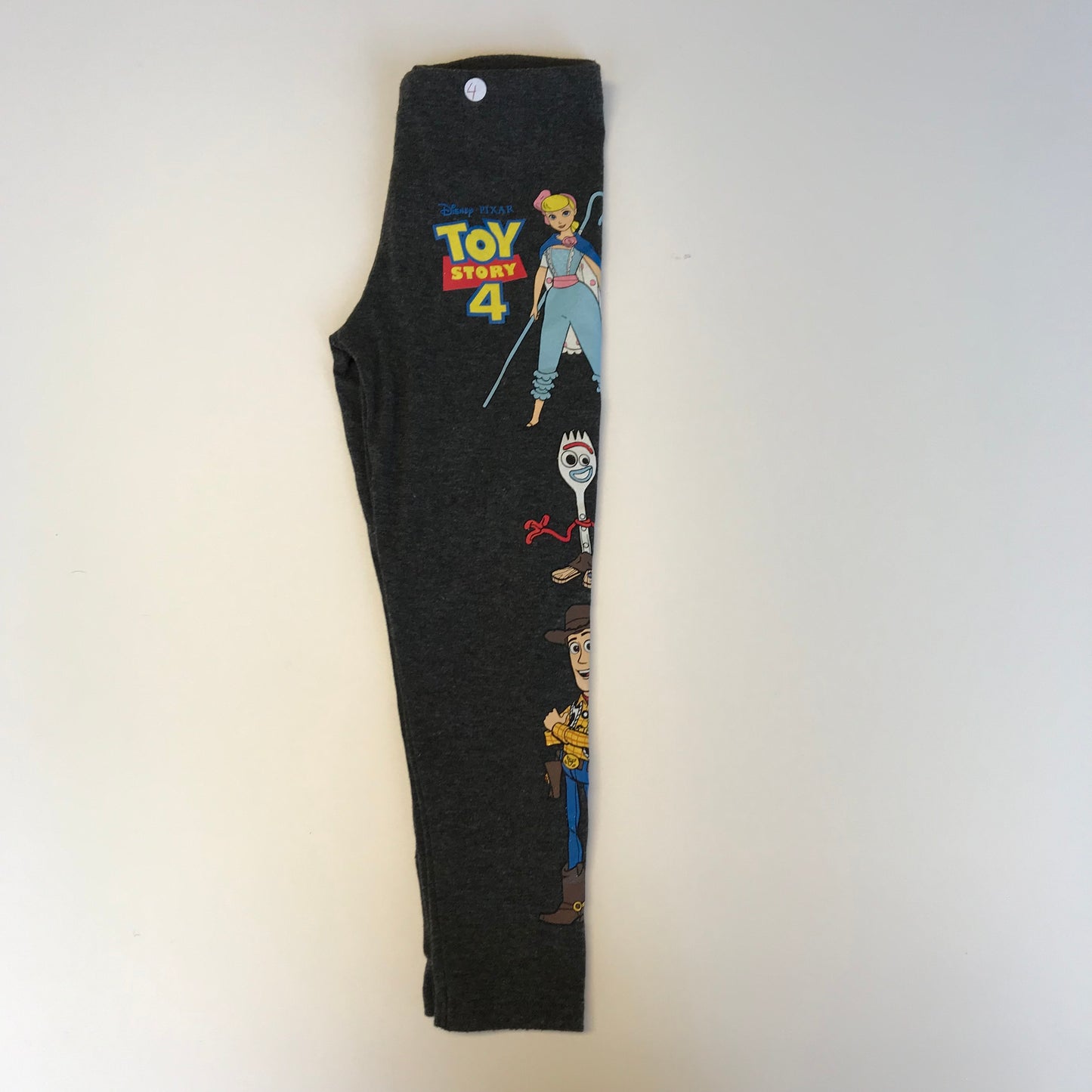 Toy Story 4 Dark Grey Leggings Age 4