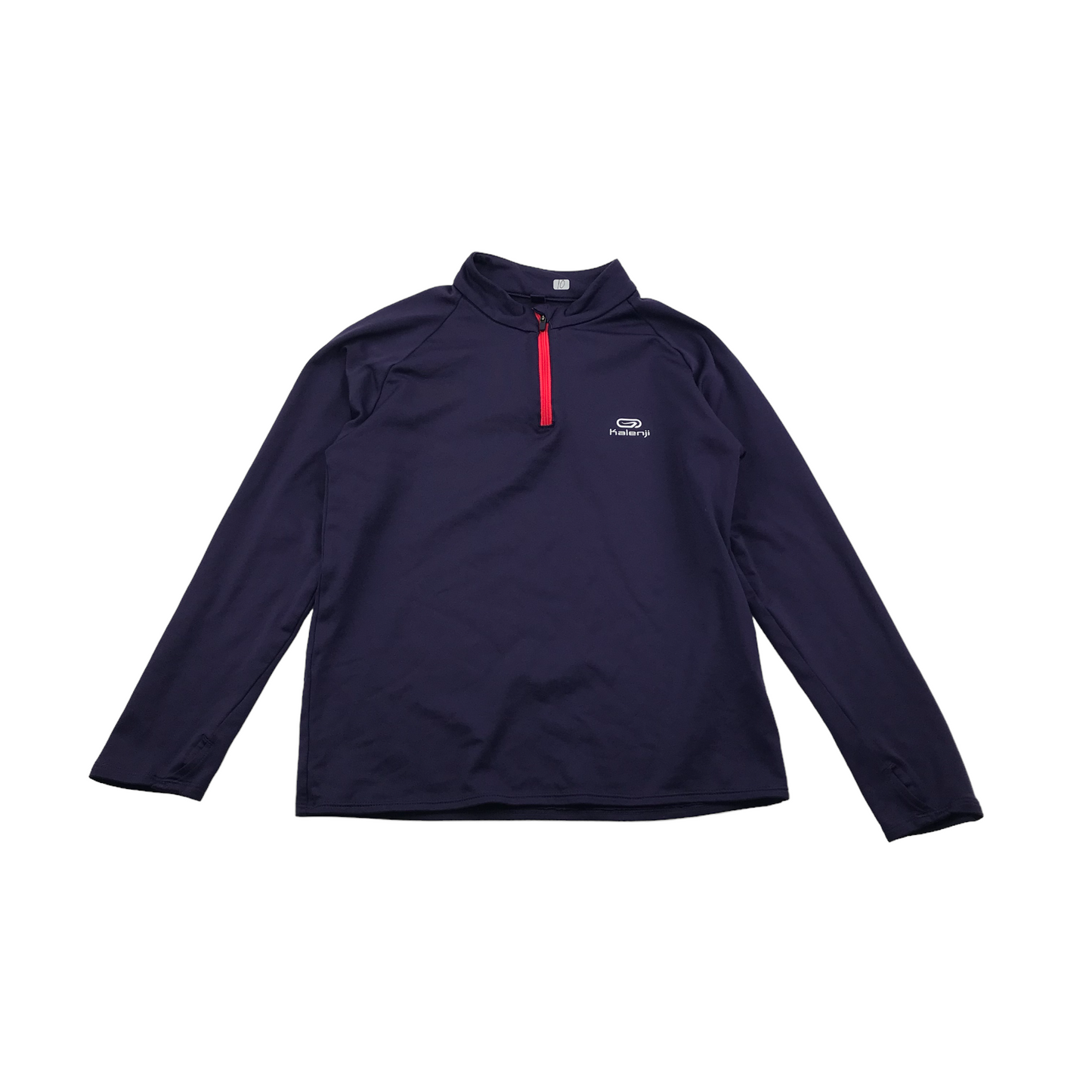 Kaleji Purple Plain Sports Top Age 10