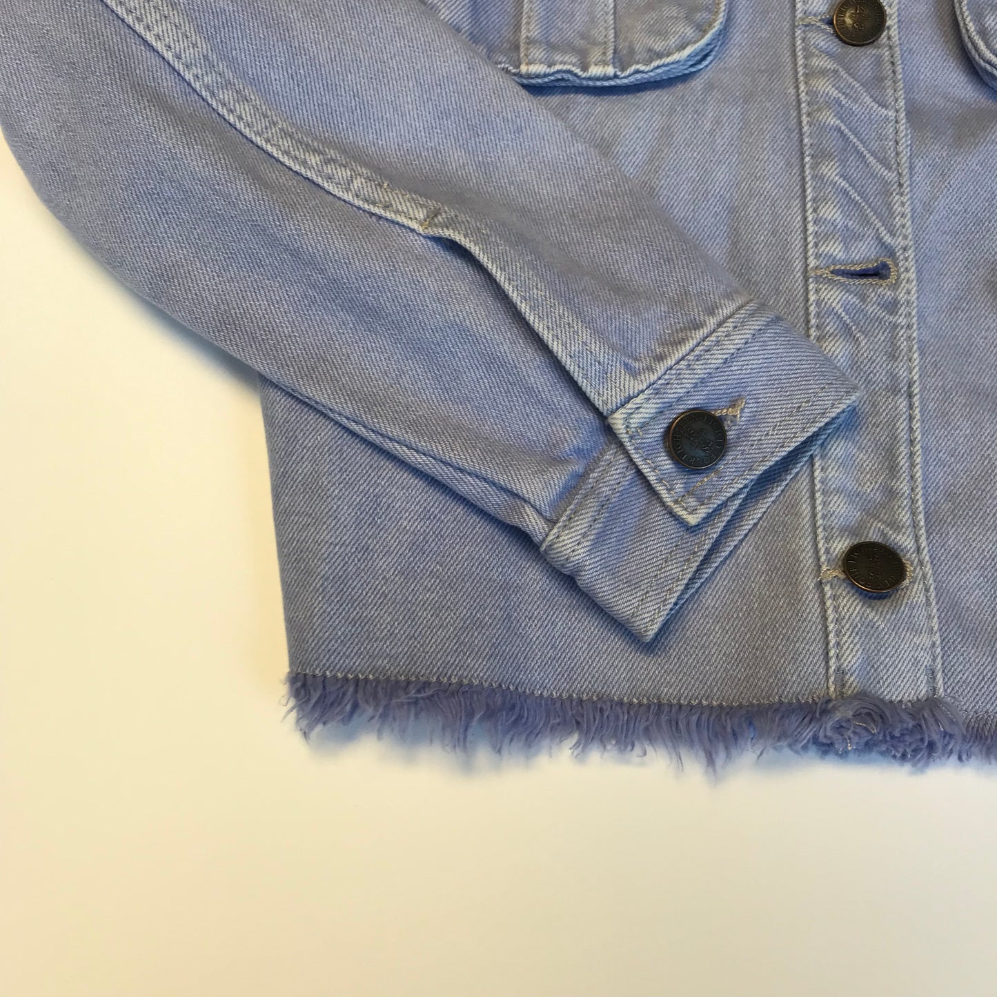 M&S Light Purple Denim Jacket Age 9