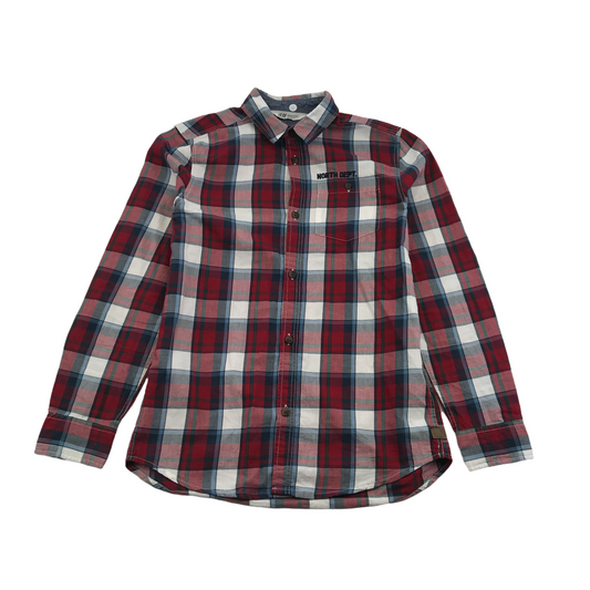 H&M Red Checked Shirt Age 11