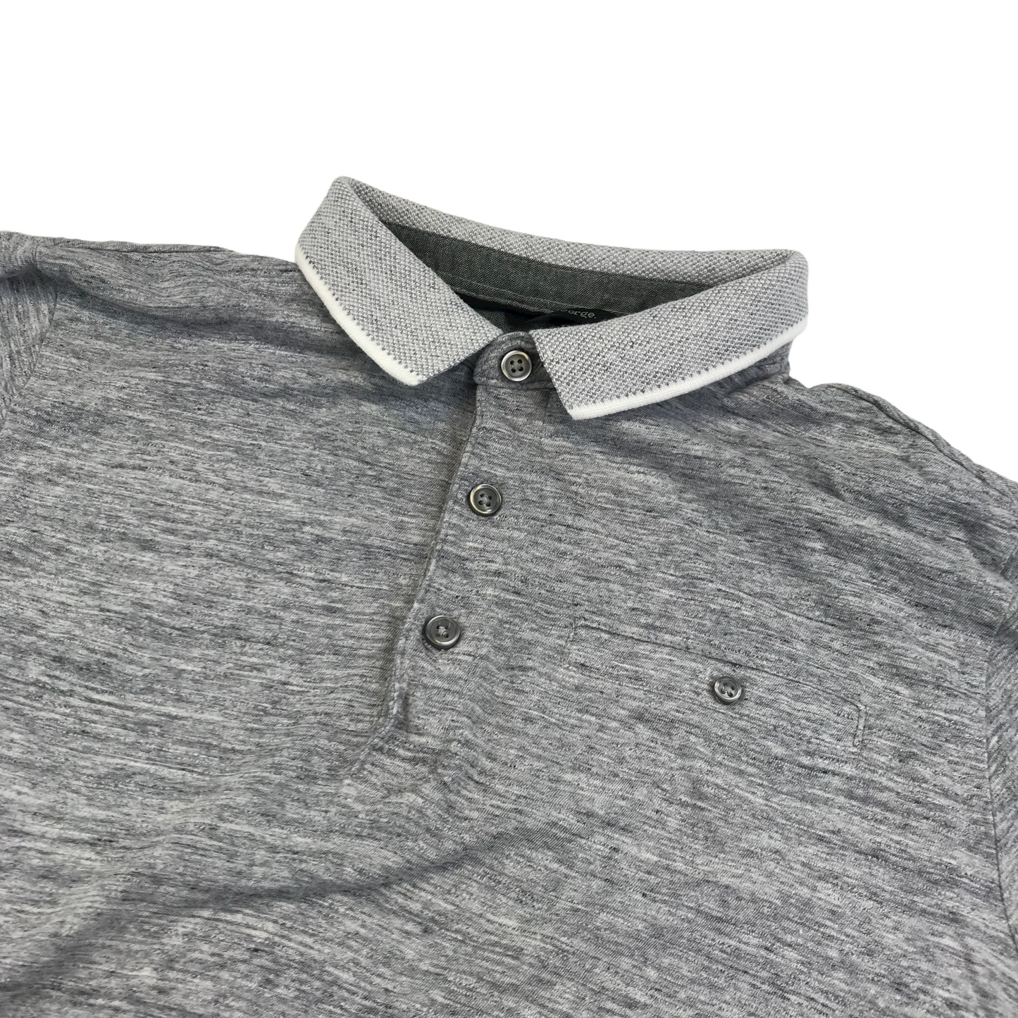 George Grey Polo Shirt Age 13