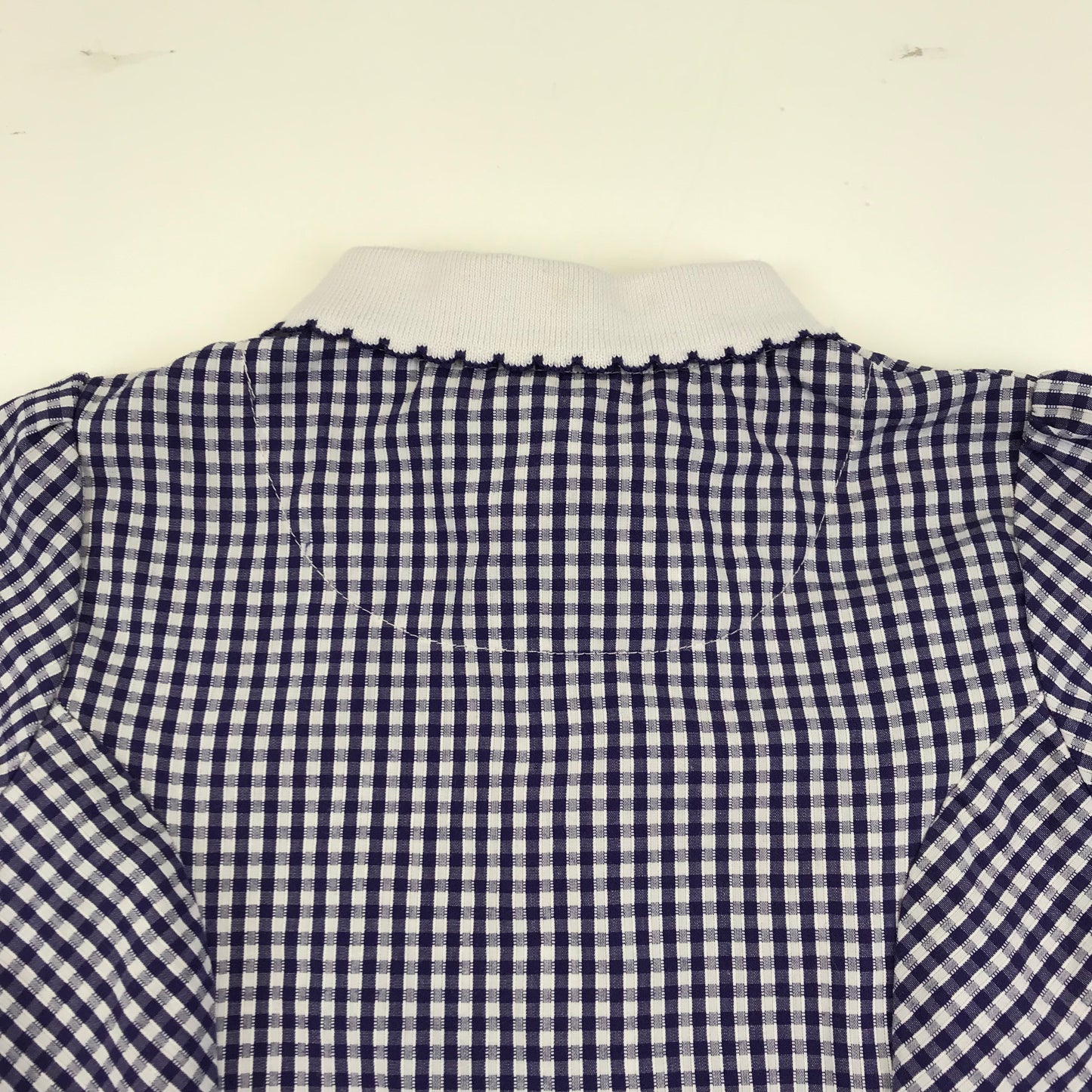 Banner Purple School Summer Gingham A-line Dress with Zip Age 4