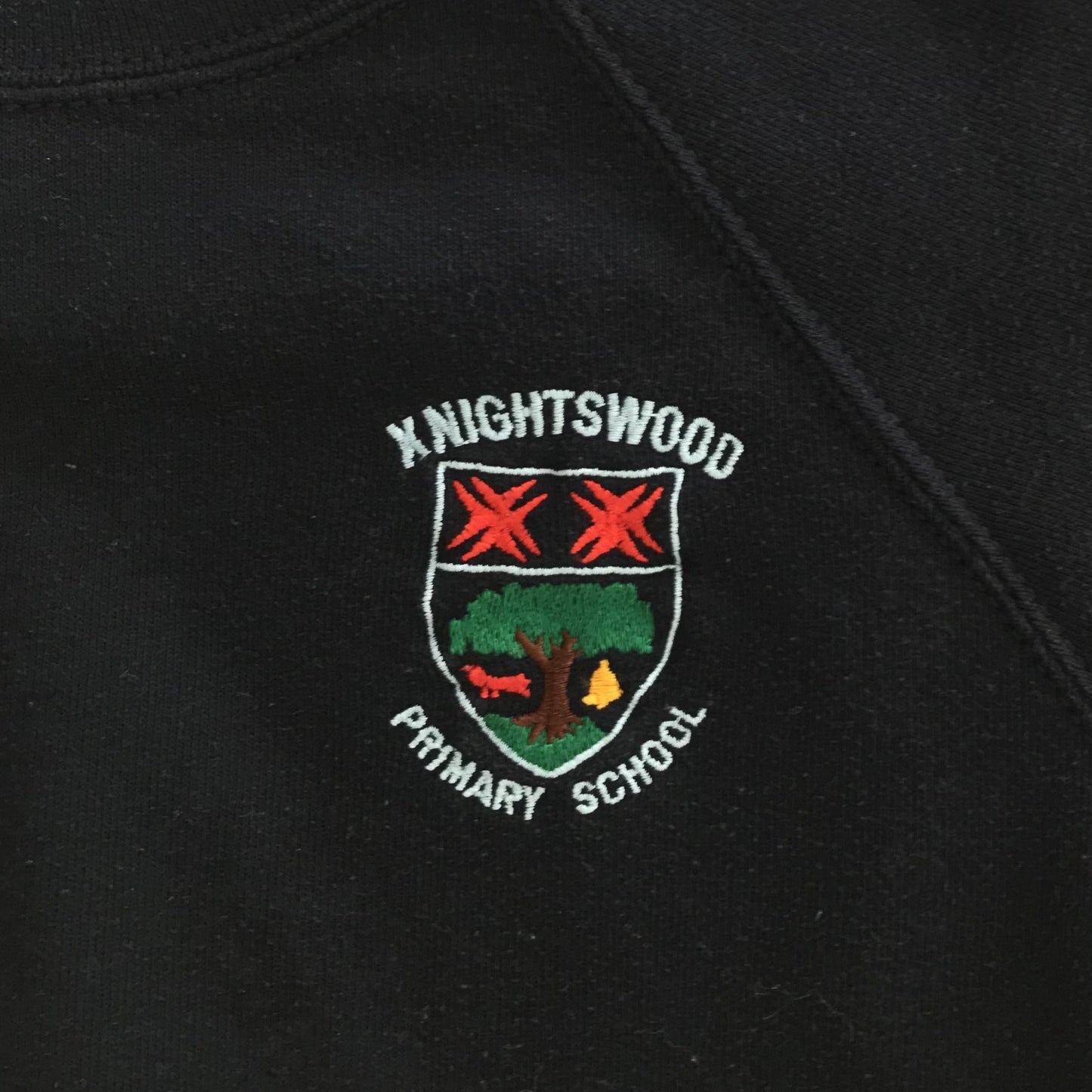 *Knightswood Primary navy crewneck sweatshirt