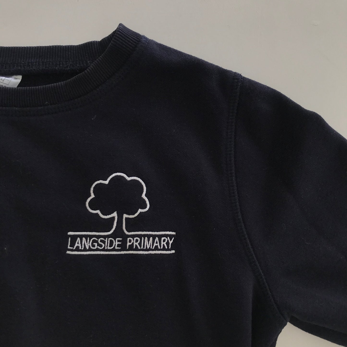 *Langside Primary Navy Blue Sweatshirt Crewneck