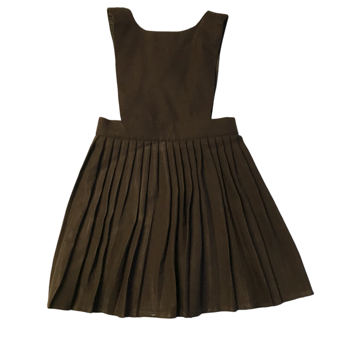Brown School Pinafore Bib