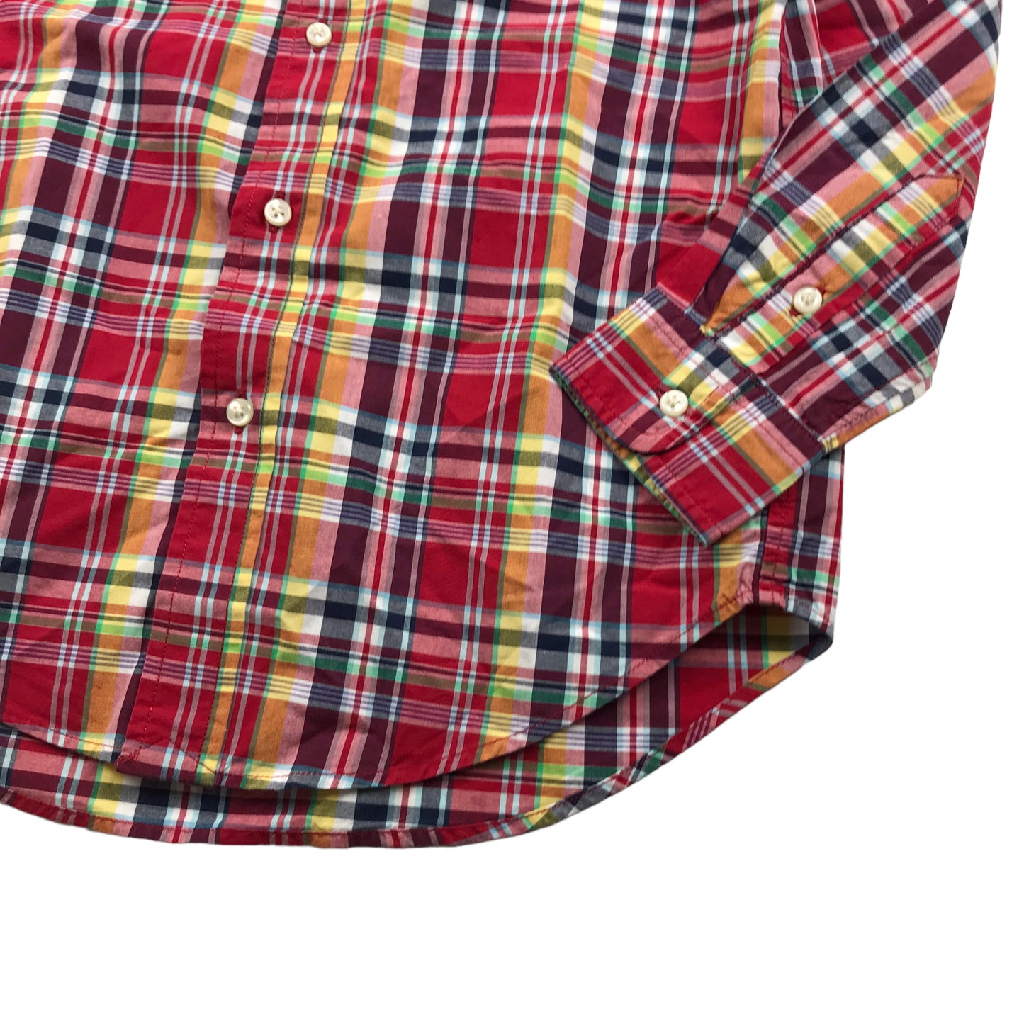 Ralph Lauren Red Checked Shirt Age 6