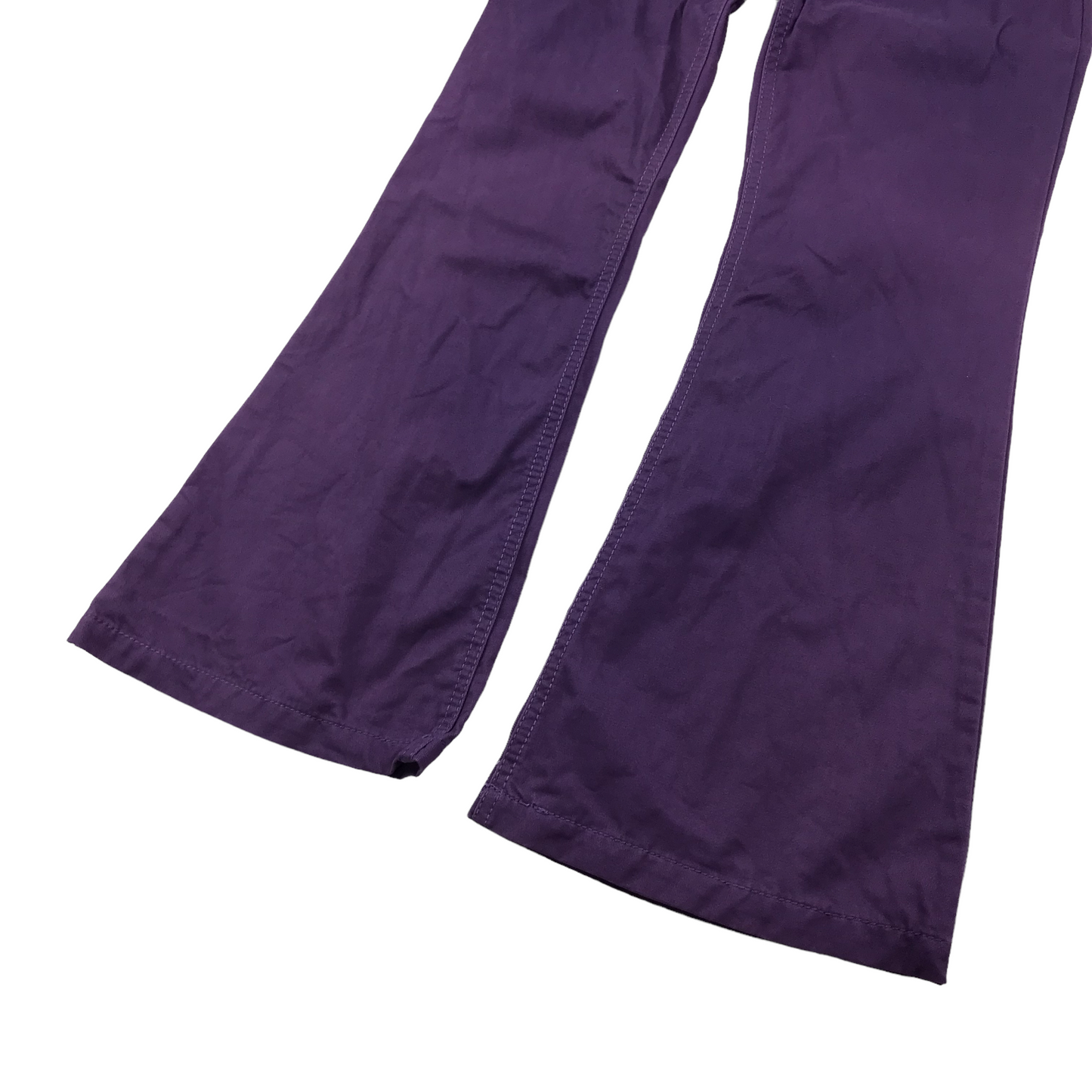 Next Purple Flared Leg Trousers Age 9