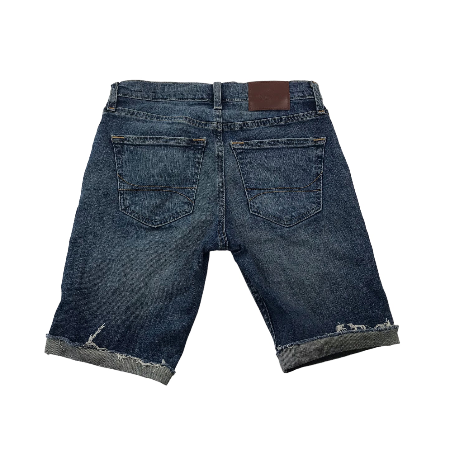 Hollister Blue Worn Effect Denim Shorts Age 13