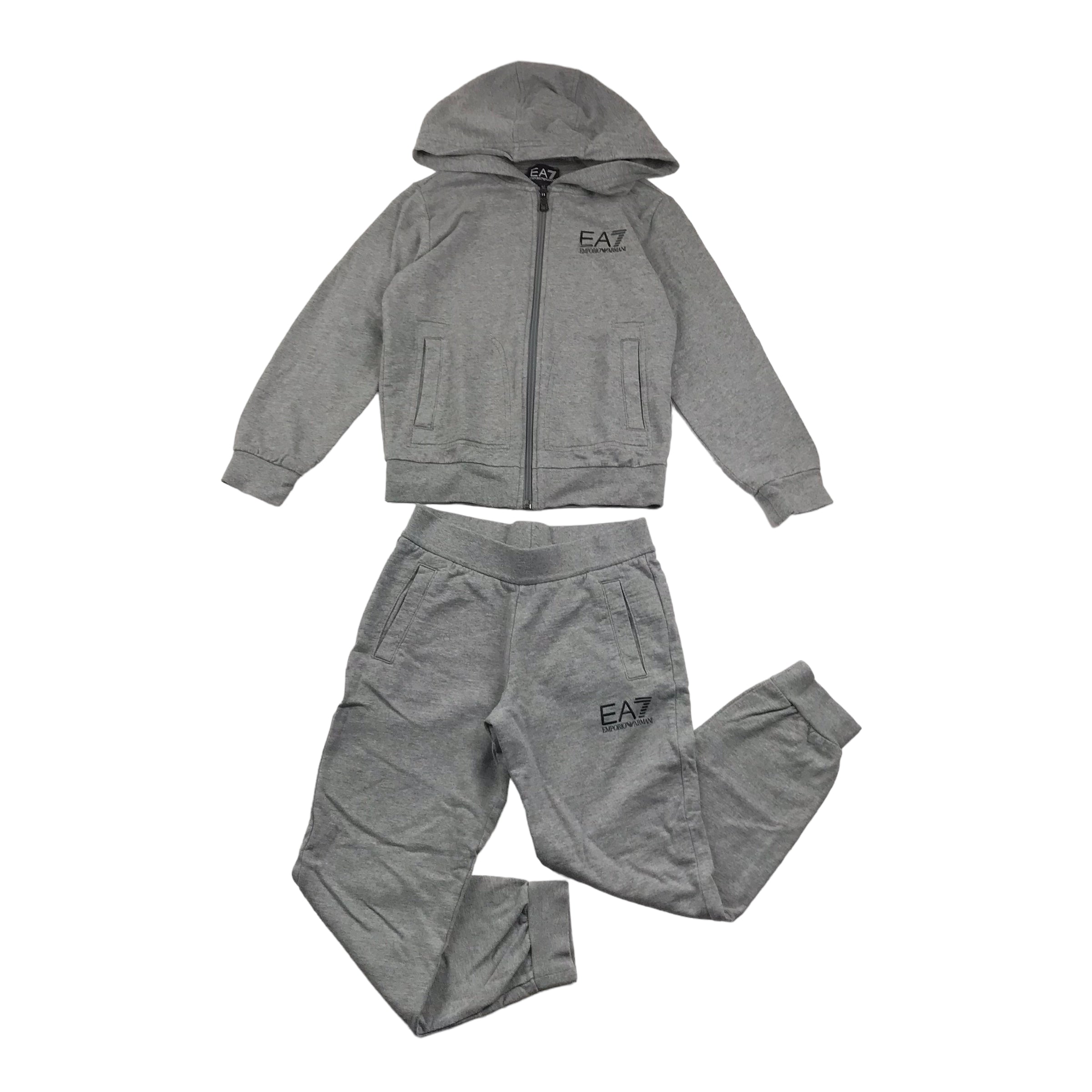 Armani EA7 Grey Tracksuit Age 8 ApparelXchange CIC