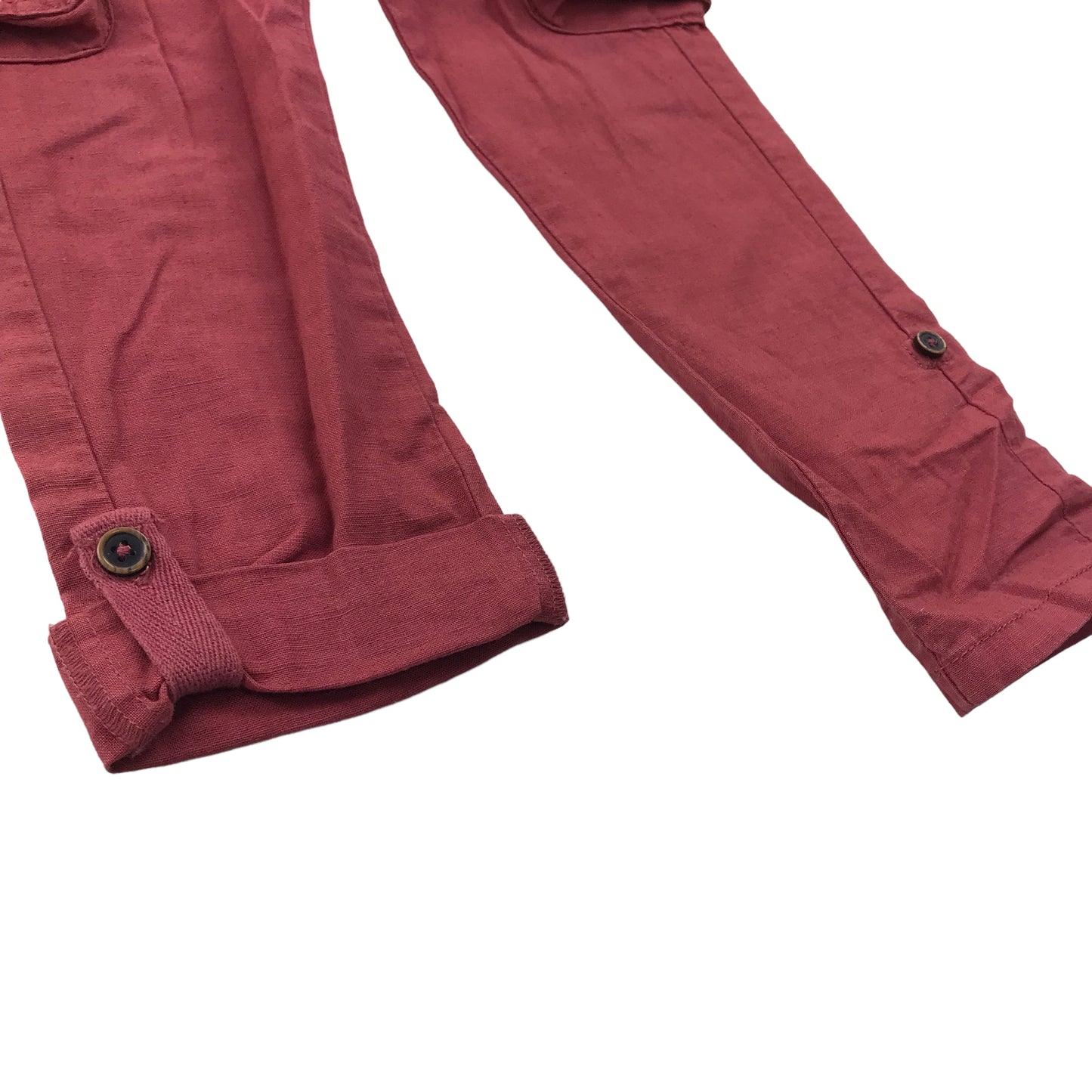 M&S Burgundy Hue Cargo Trousers