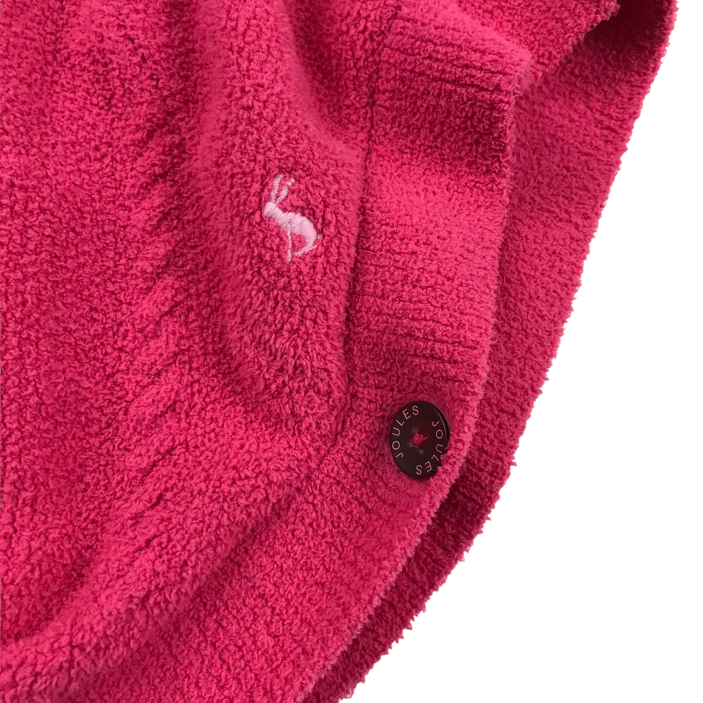 Joules Pink Knitted Poncho Age 8-10