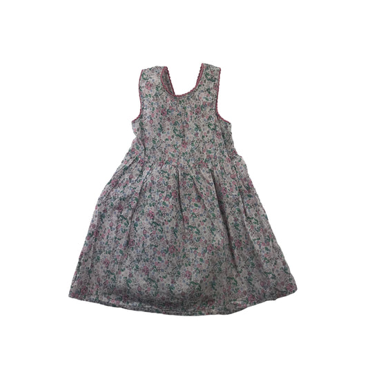 Primark White Floral Print Dress Age 5