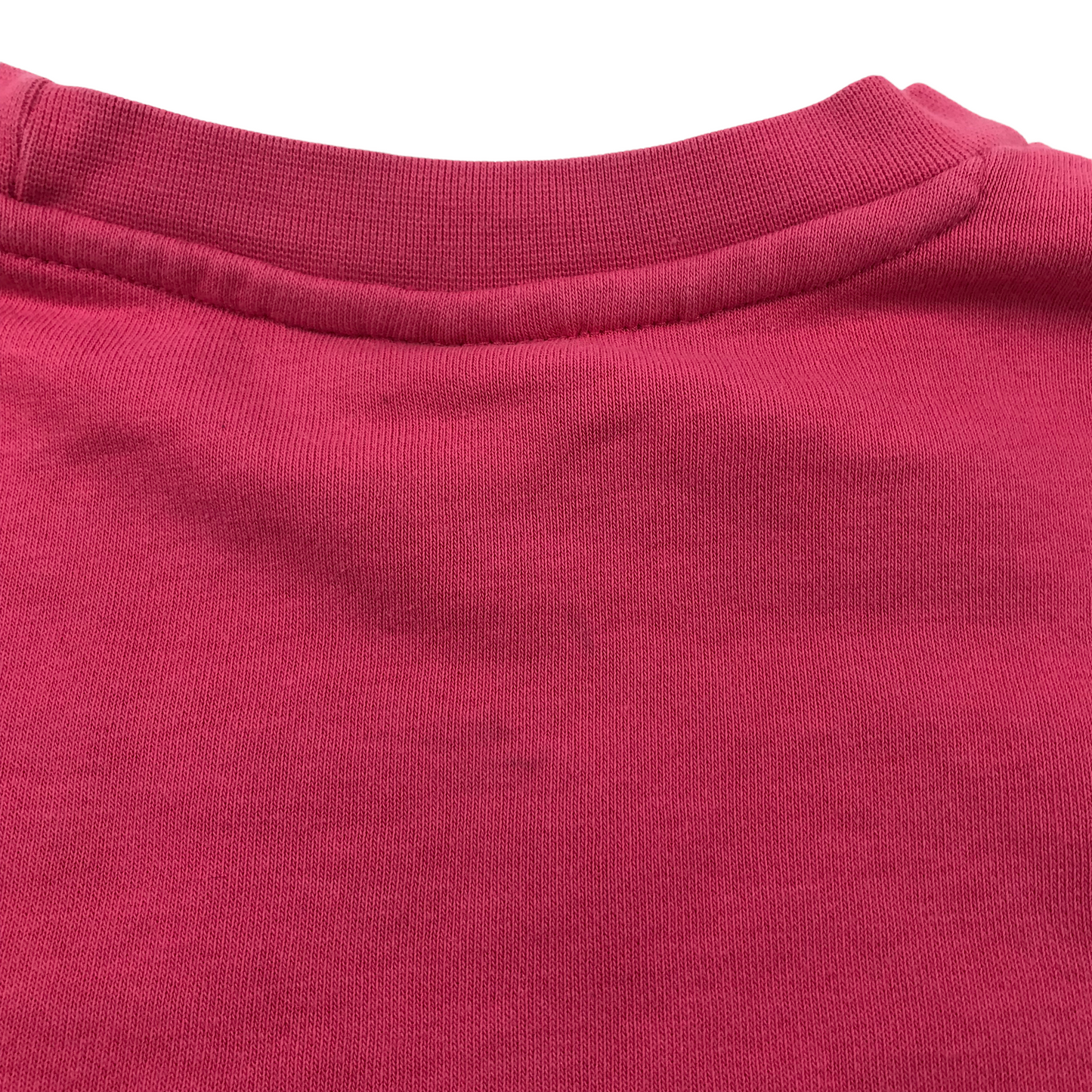 Adidas Pink Logo Print Sweater Jumper Age 12