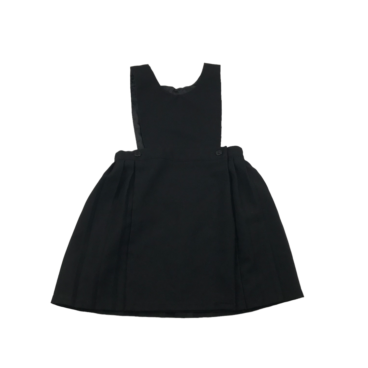Black School Pinafore Bib
