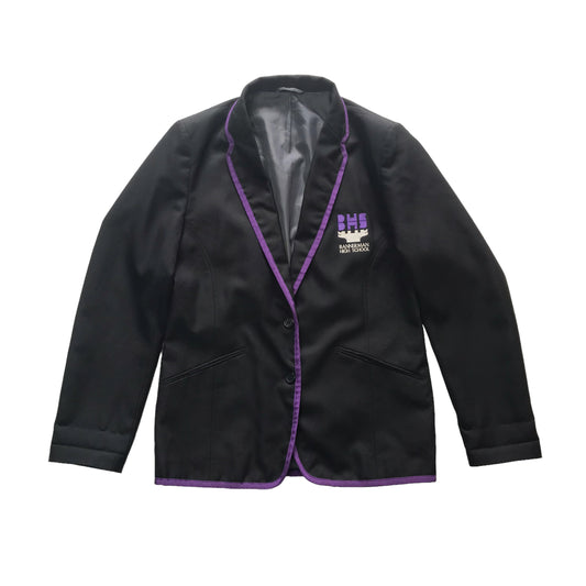 Bannerman High School Black with Purple Rim Blazer