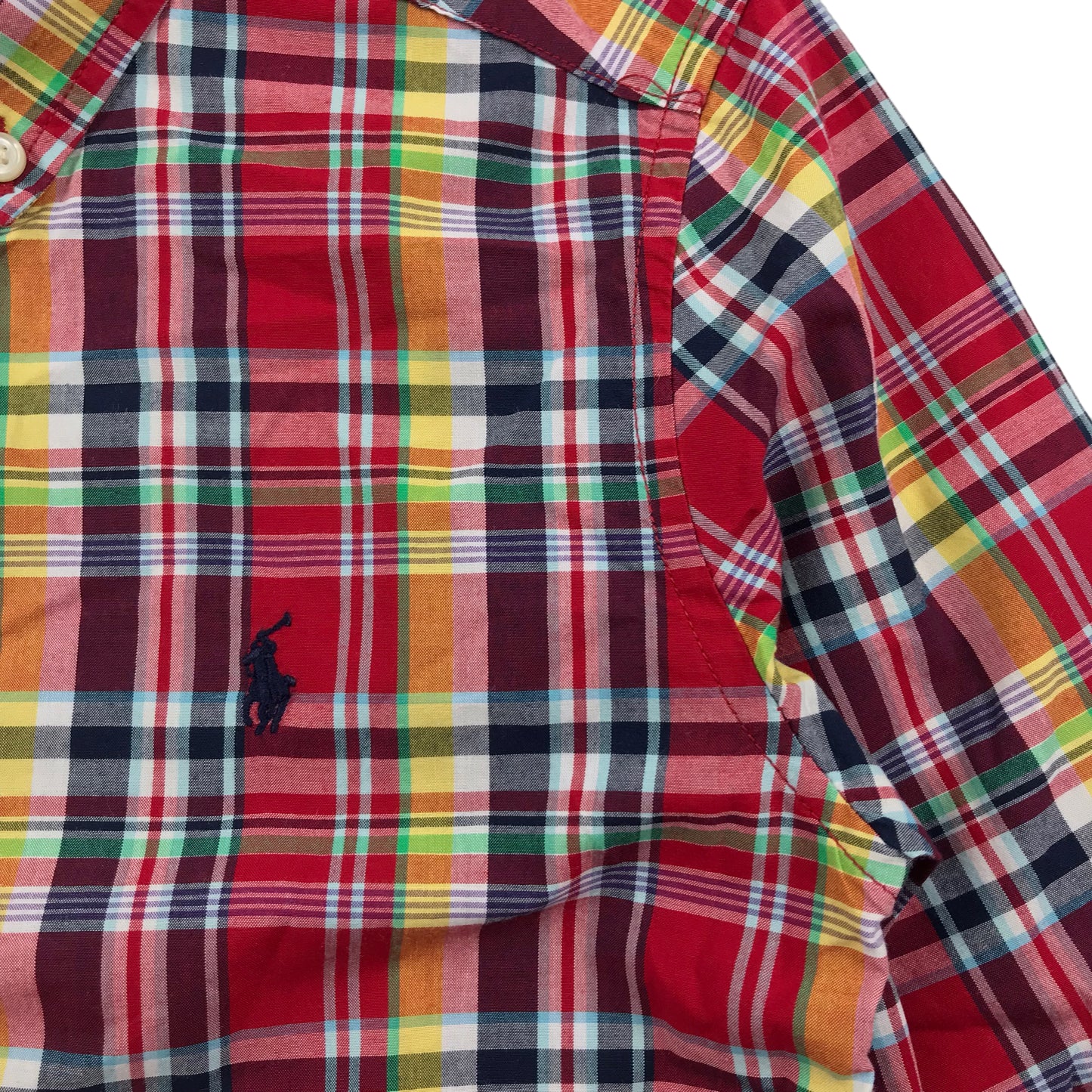 Ralph Lauren Red Checked Shirt Age 6