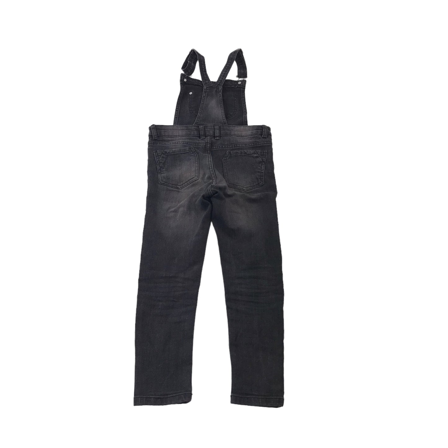 Pepperts by Heidi Klum Black Slim Fit Denim Dungarees Age 6