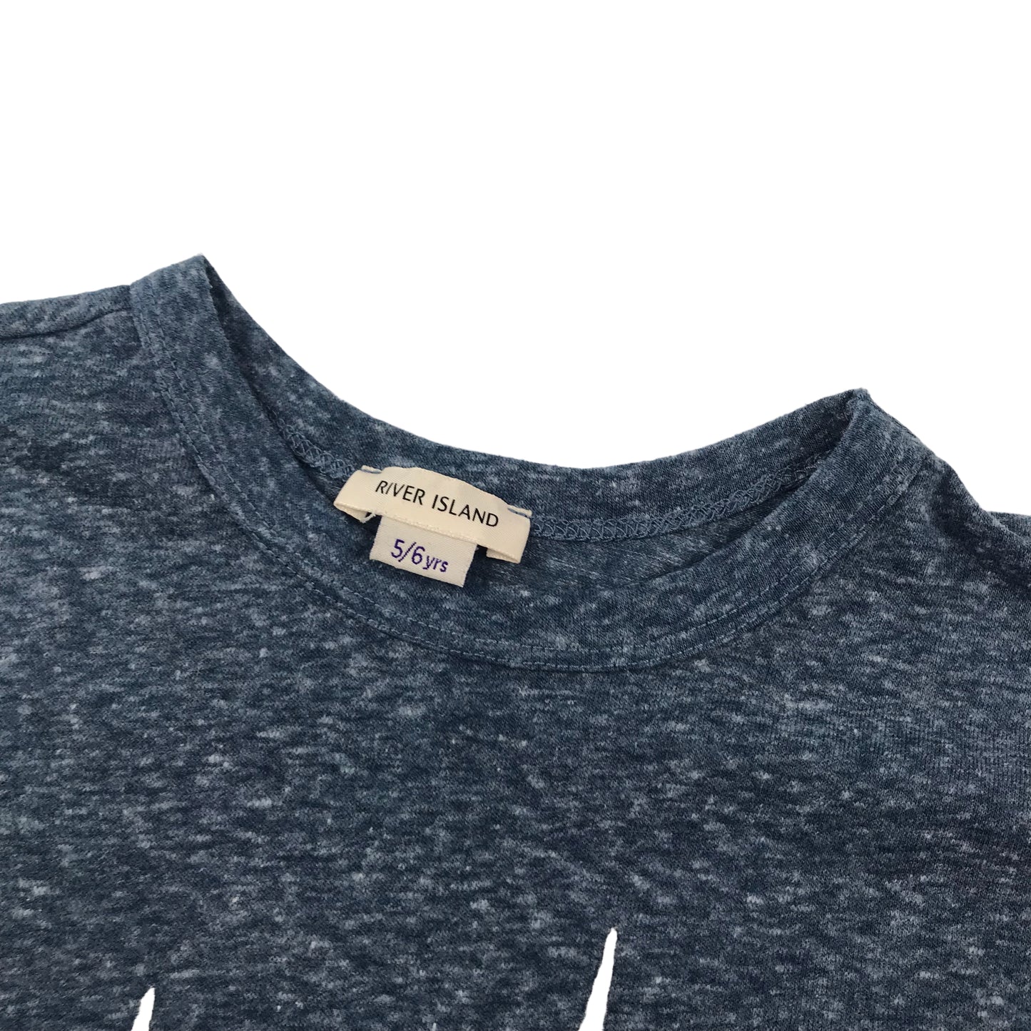 River Island Navy New York Embroidered T-Shirt Age 6