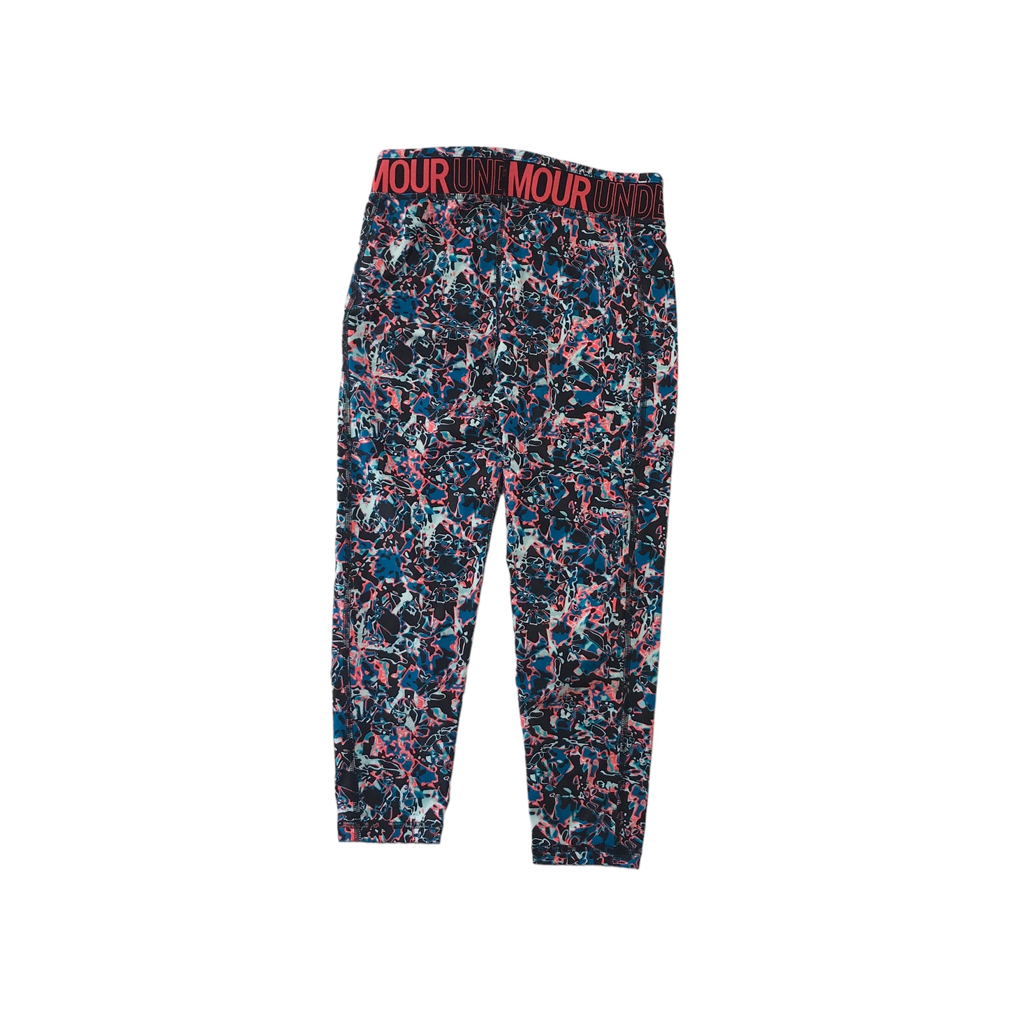 Under Armour Multicoloured Printed Sports Leggings Age 13