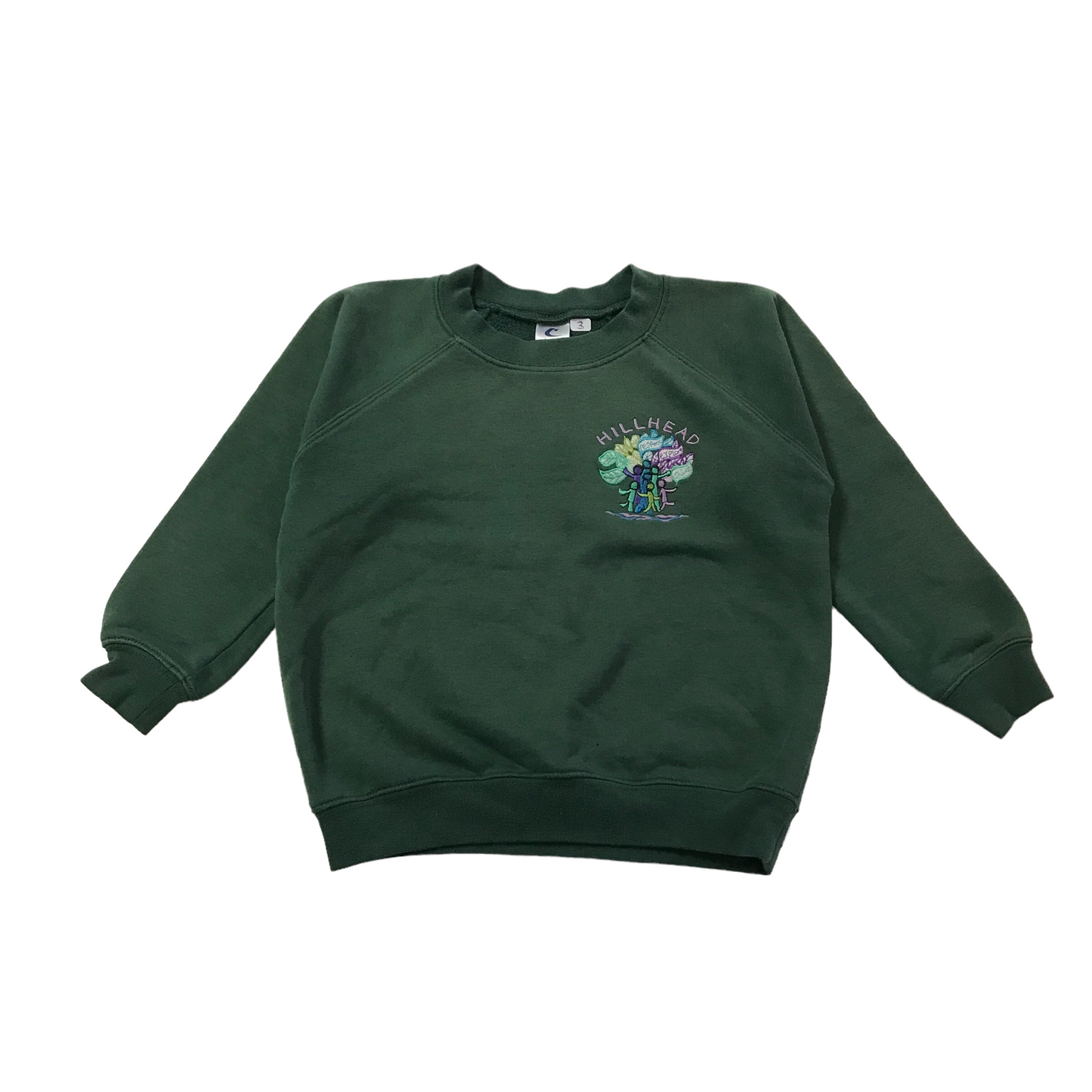 *Hillhead Primary Green Crewneck Sweater