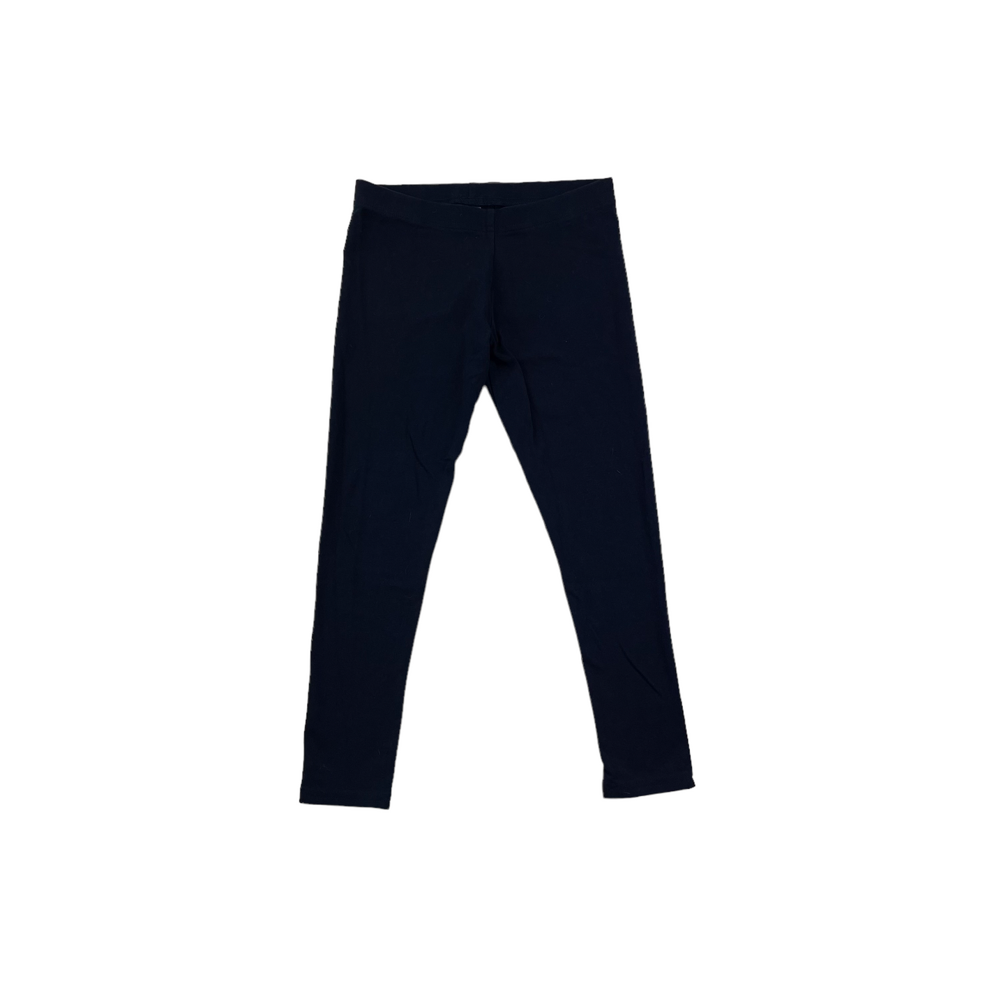 Navy Blue Plain Leggings