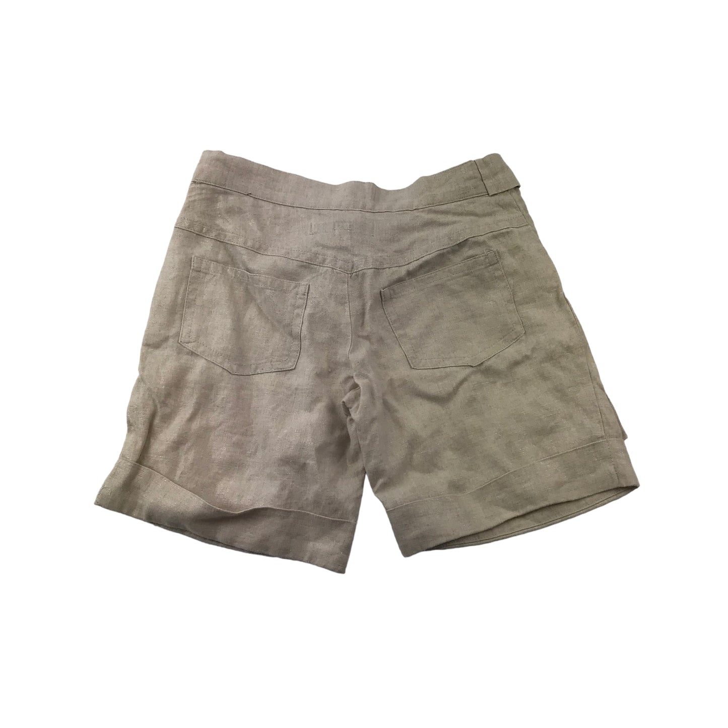 M&S Beige Linen Shorts Age 5