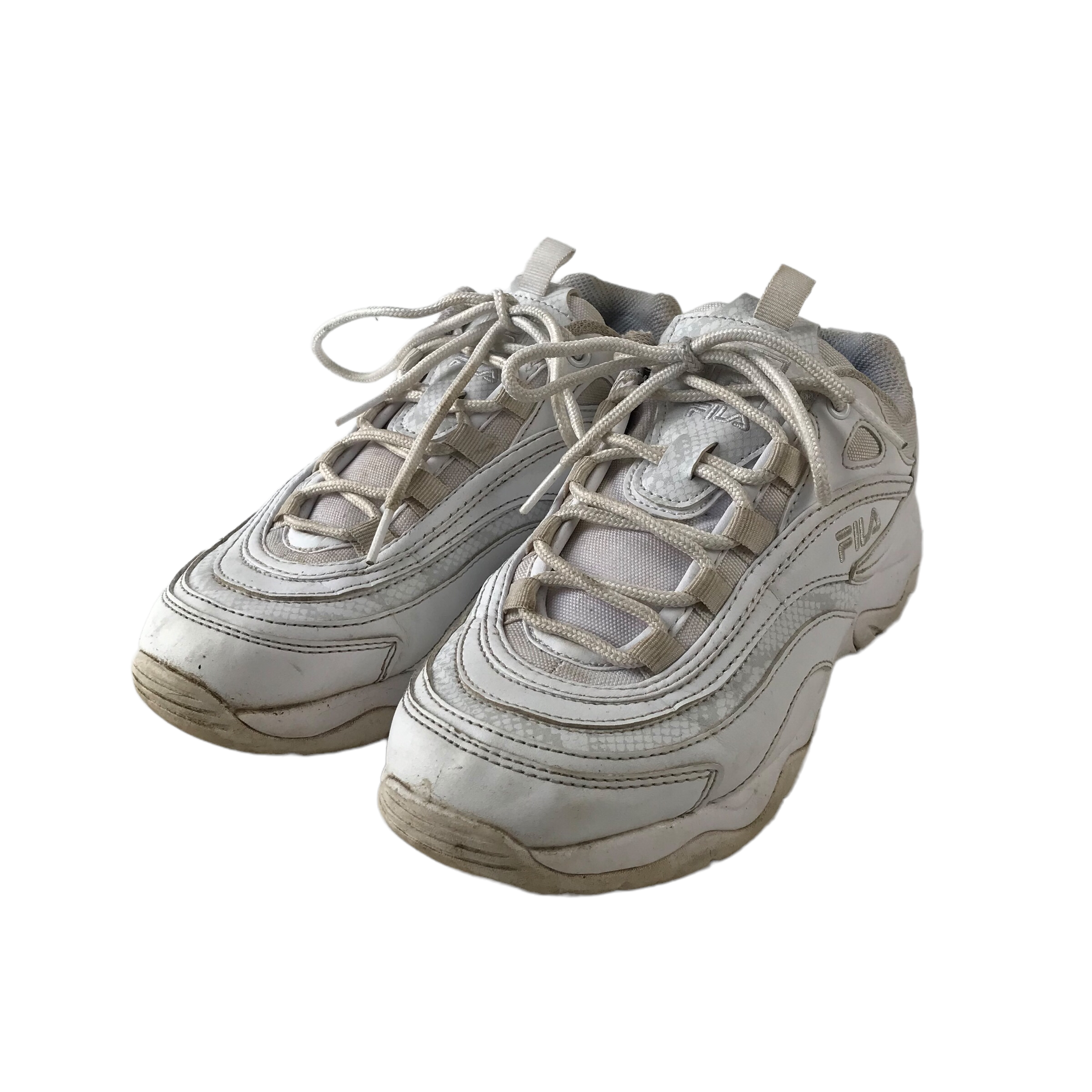 Fila White Trainers Size UK 5.5 ApparelXchange CIC