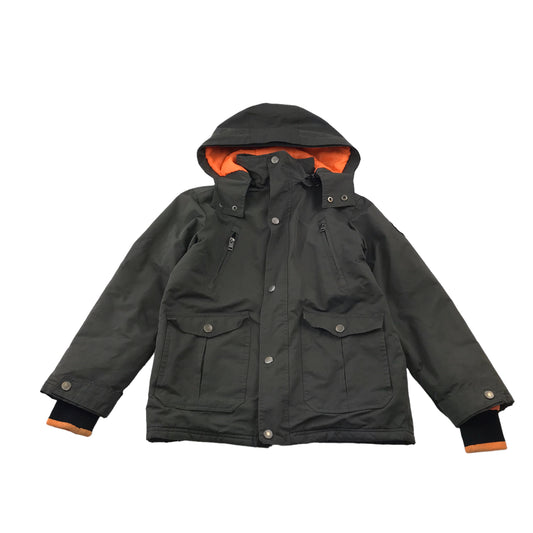 Diesel Jacket 9-11 years grey warm lined faulty zipper