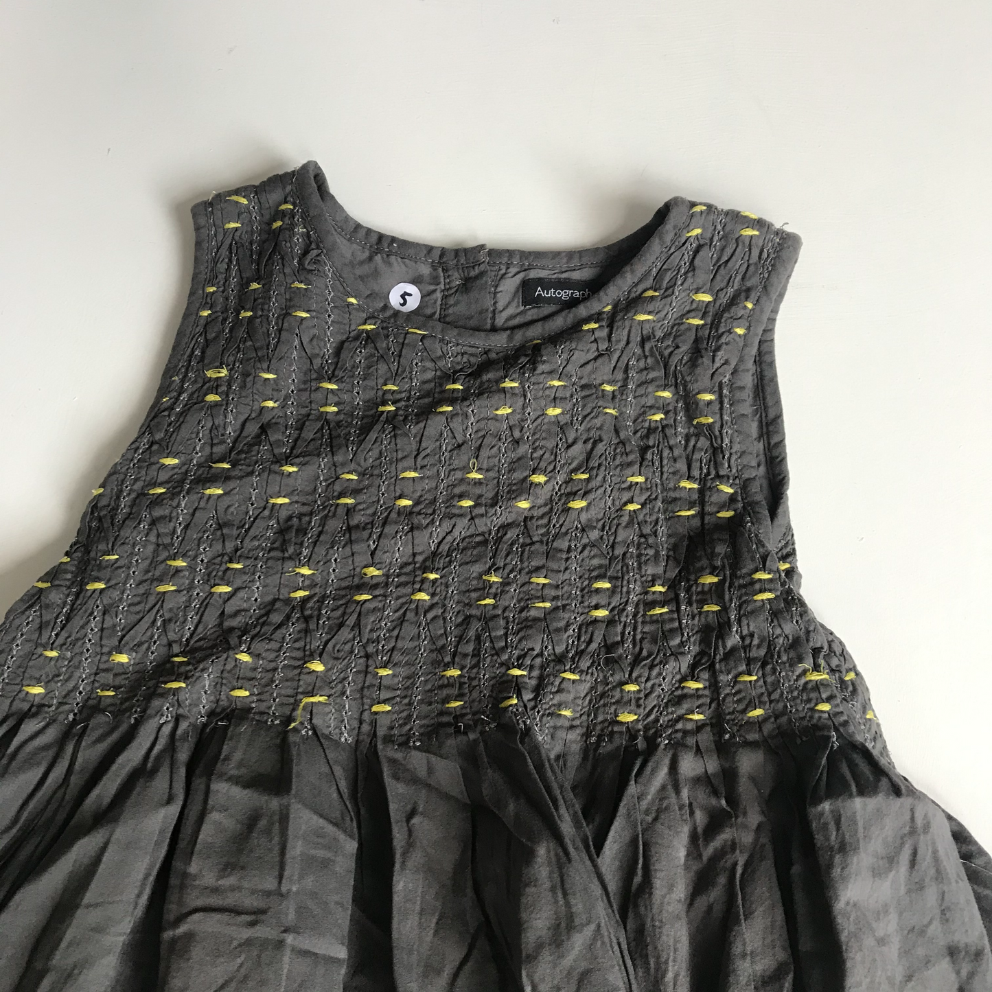 Dress - Yellow Tulle - Age 5
