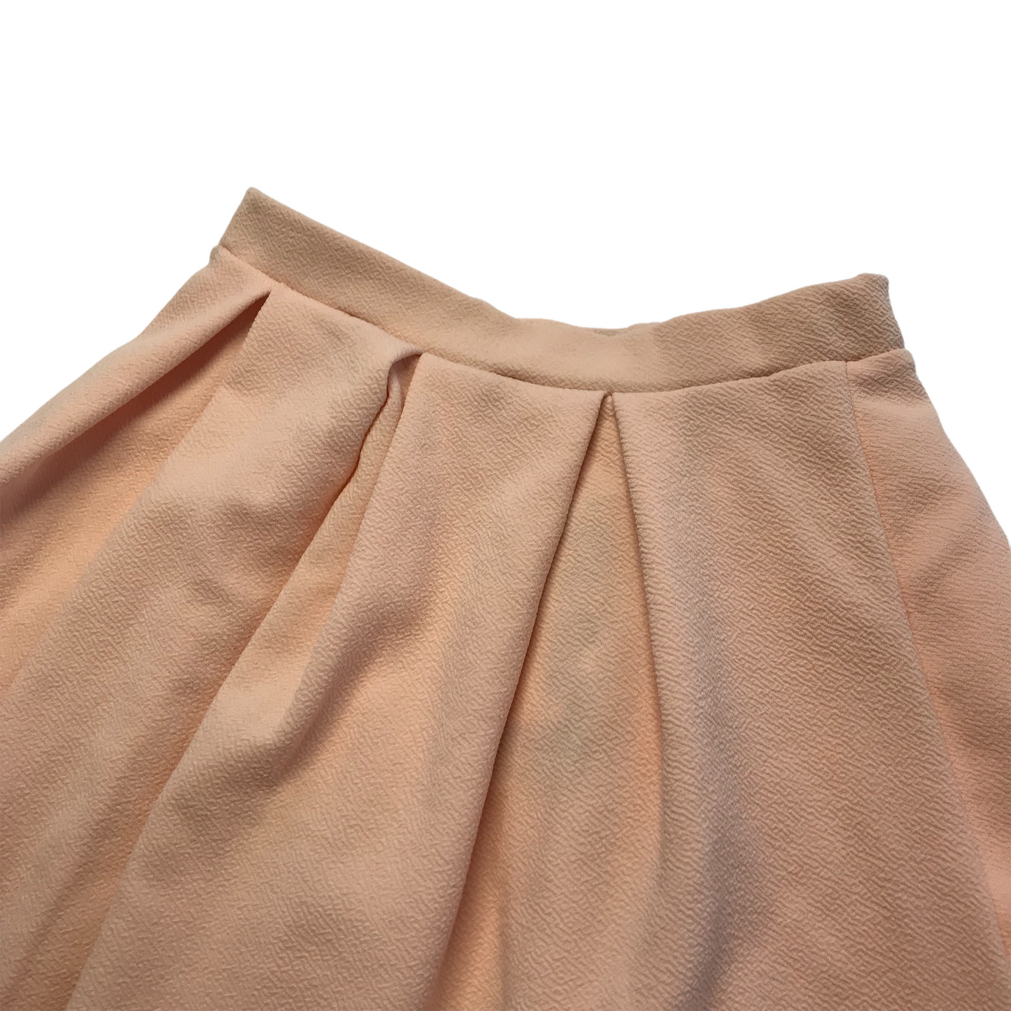 BooHoo Pink Pleated Skirt Woman Size 8