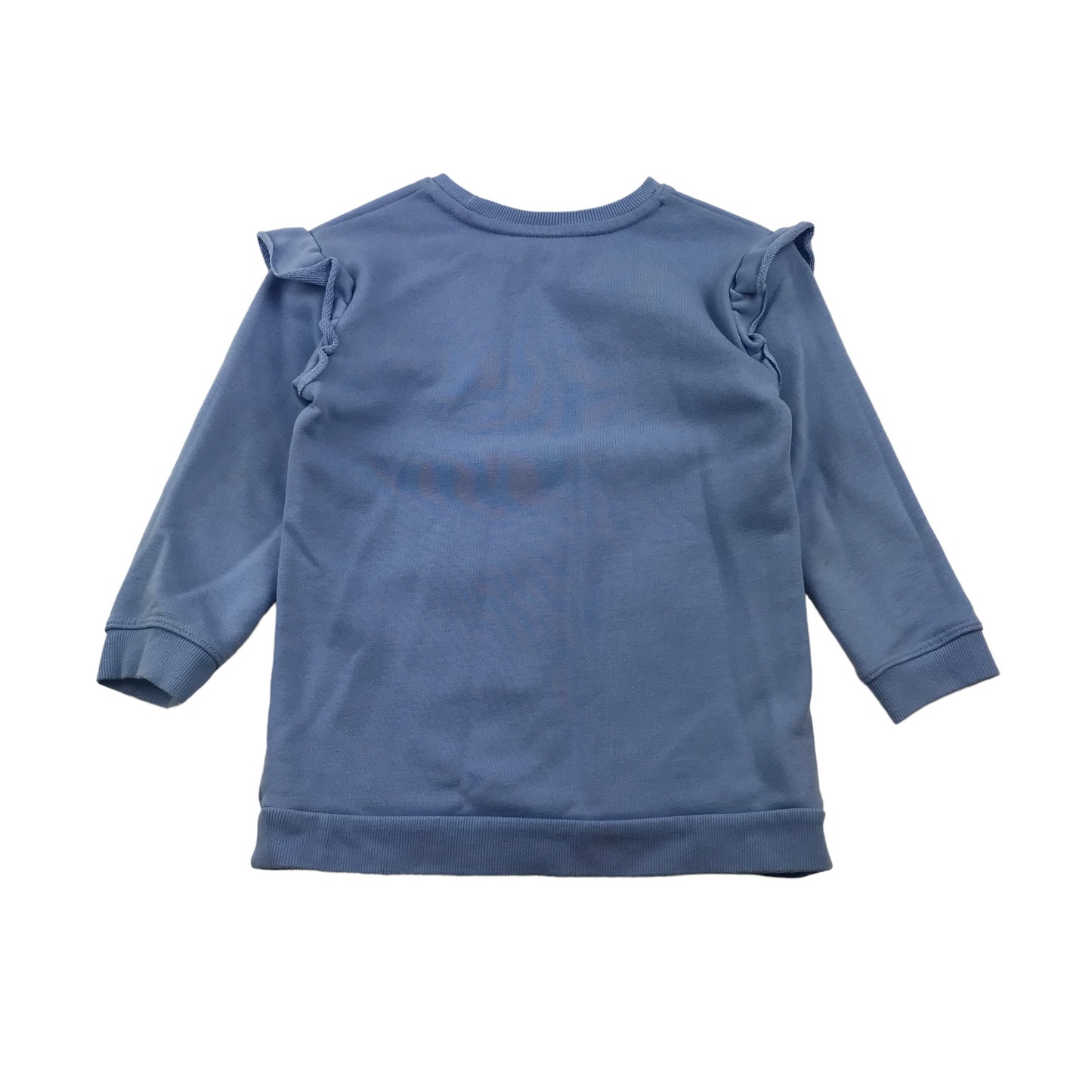 George Blue Character Print Sweater Jumper Age 5