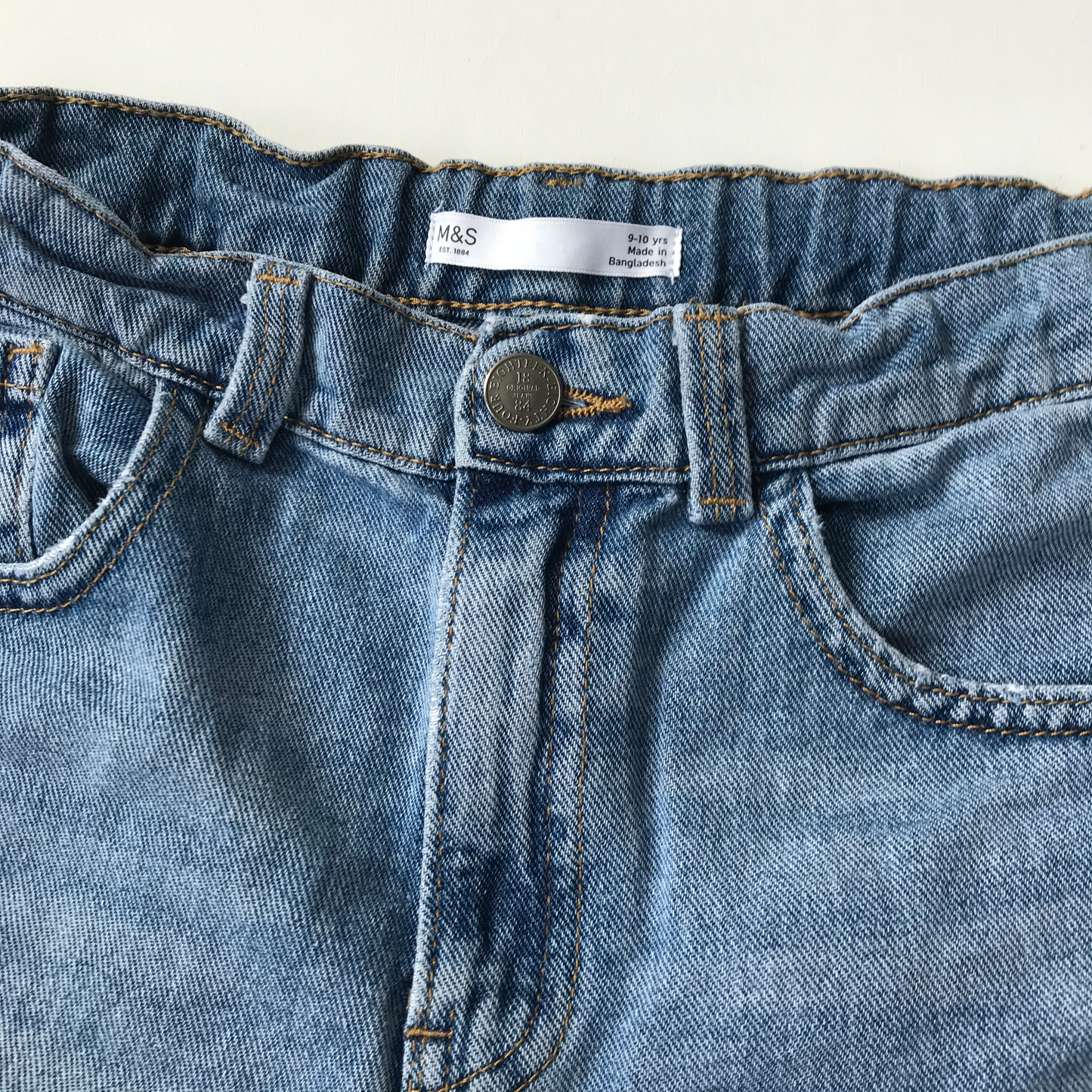 M&S 9 years denim shorts