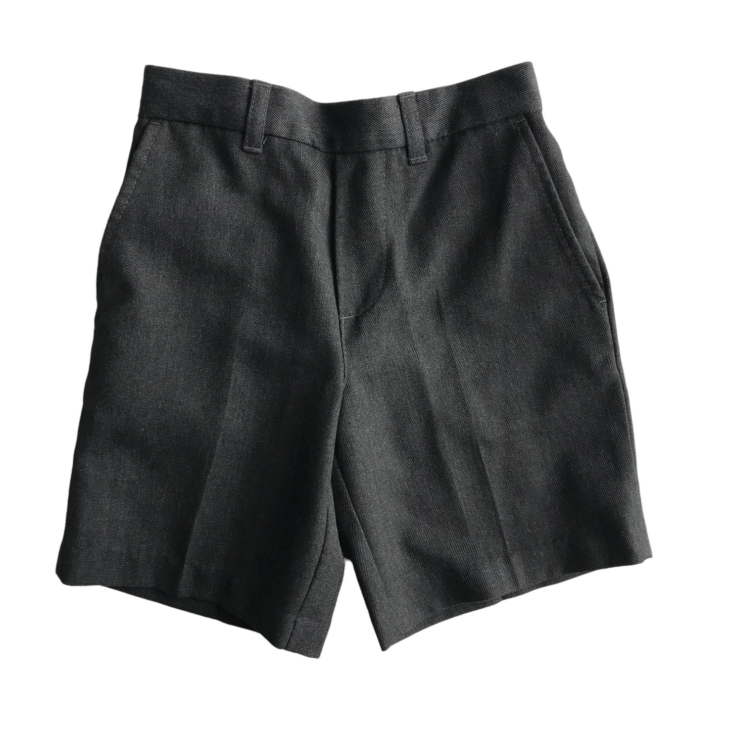 Grey School Shorts with Elasticated Waist