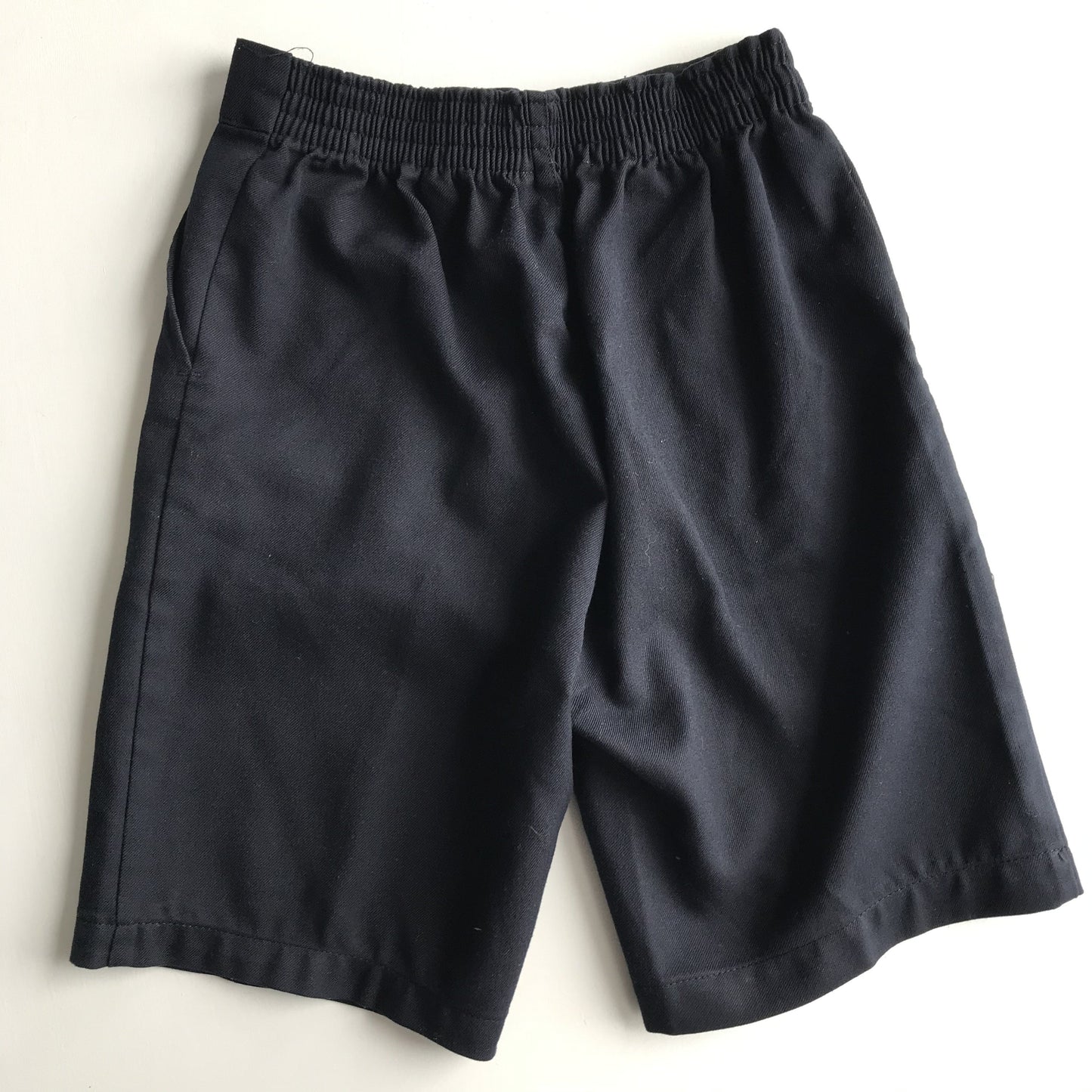 Navy Blue School Shorts with Elasticated Waist