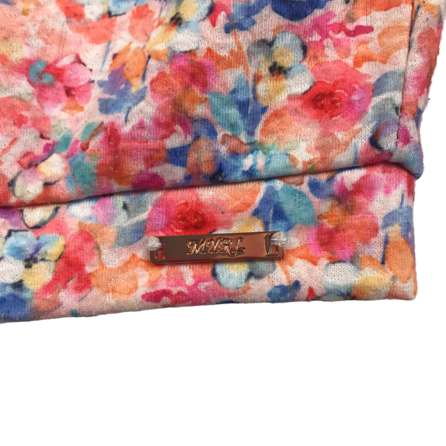 Mayoral Pink Floral Zip Sweater Age 7