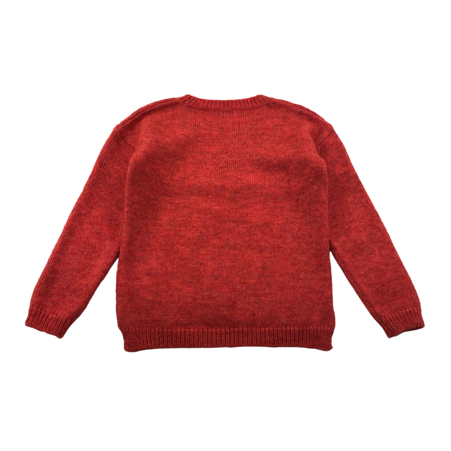 Next Knitted Red Jumper Age 10