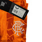 Castore Rangers FC UK 12 Womens Home Goal Keepers Short Sleeved Shirt Orange