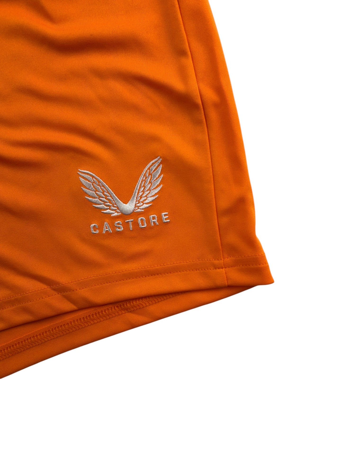 Castore Rangers FC goalkeeper shorts women multiple sizes orange