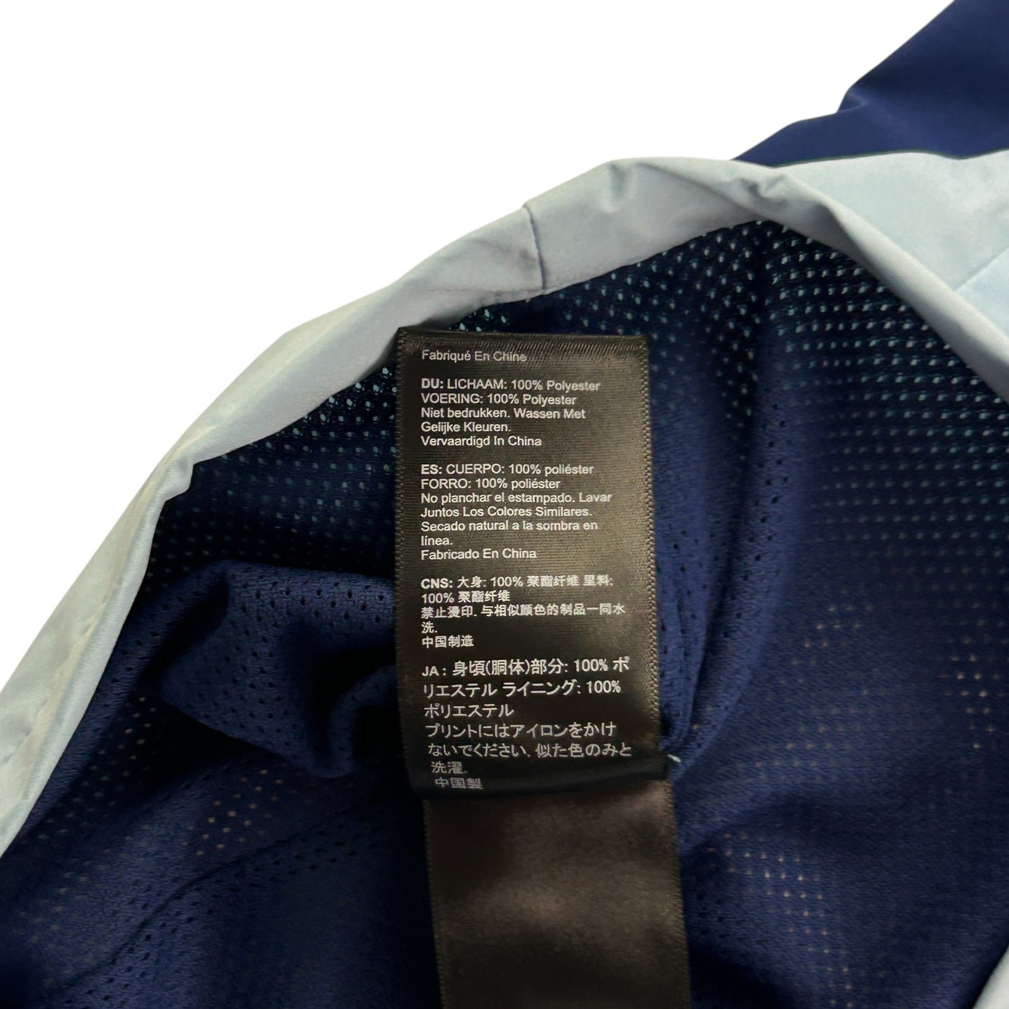 Castore Rangers FC Pro Players Training Rain Jacket - Light Blue