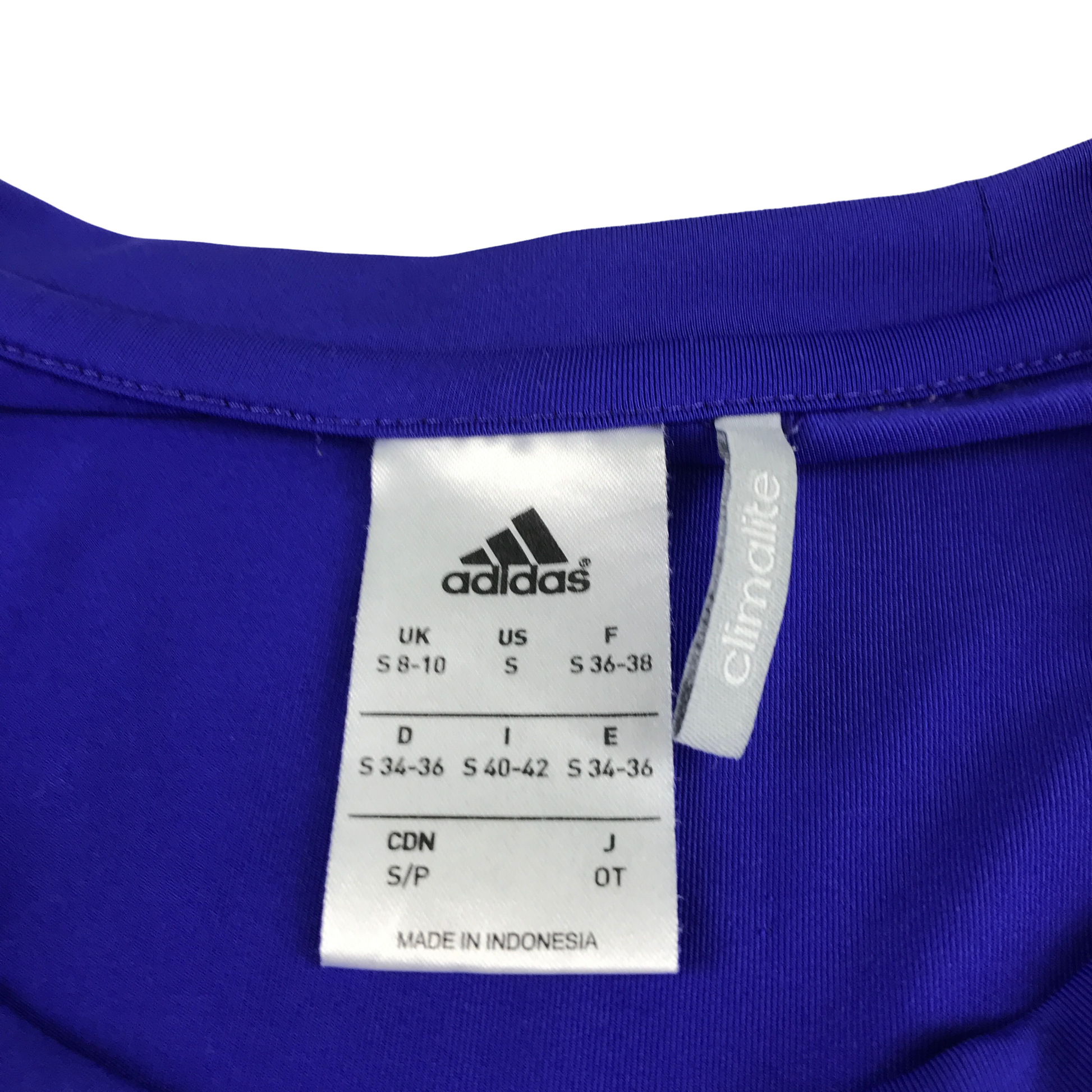 Preloved Adidas sports top for adults