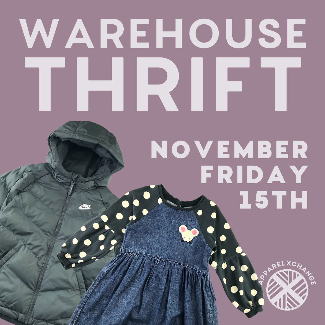 WAREHOUSE THRIFT - shopping event