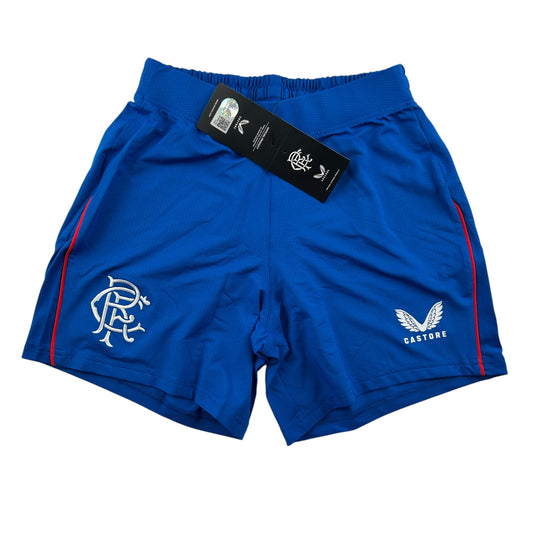 Castore Rangers FC Home Alternate Womens Football Shorts Lapis Blue